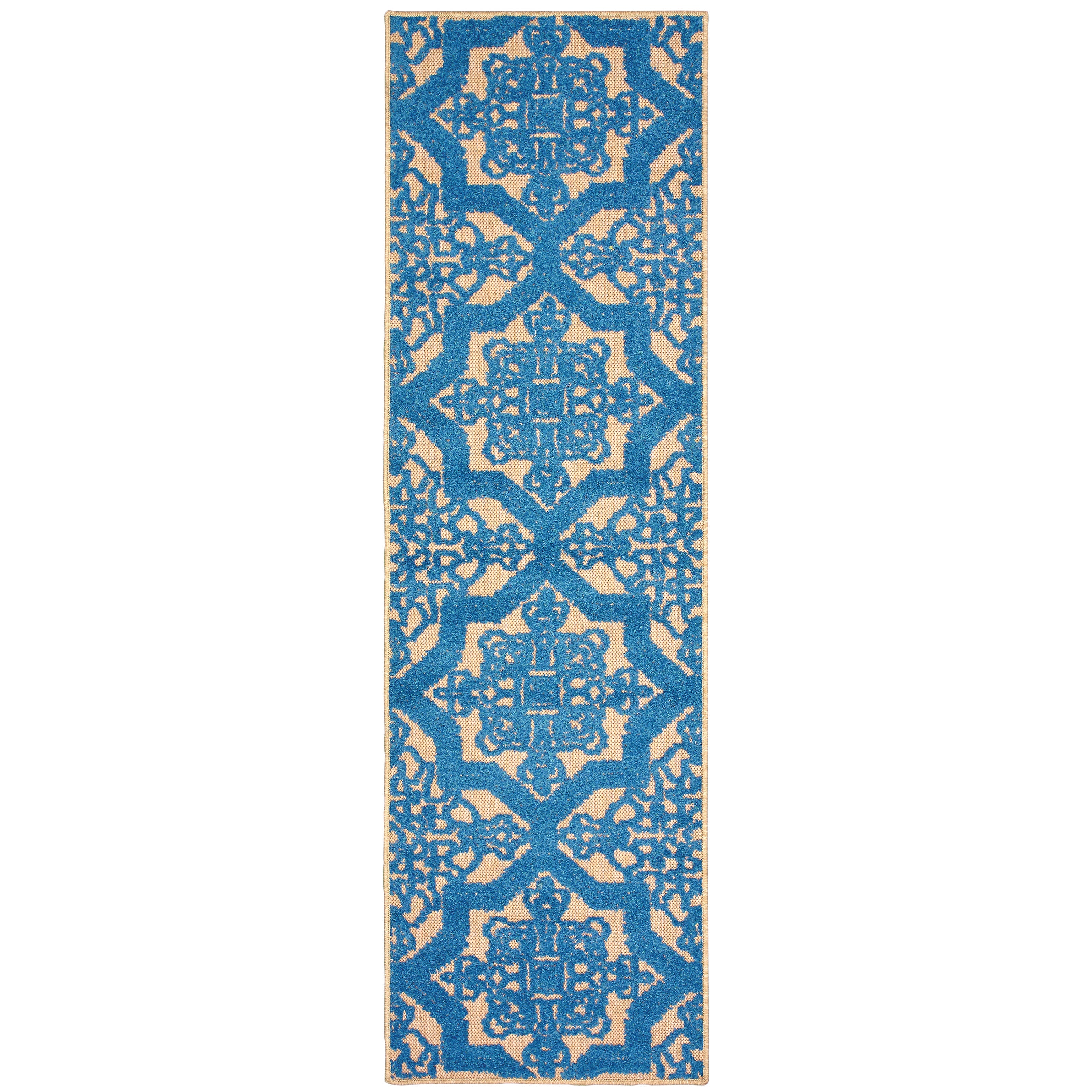 Oriental Weavers Cayman 2541M Sand/Blue Area Rug