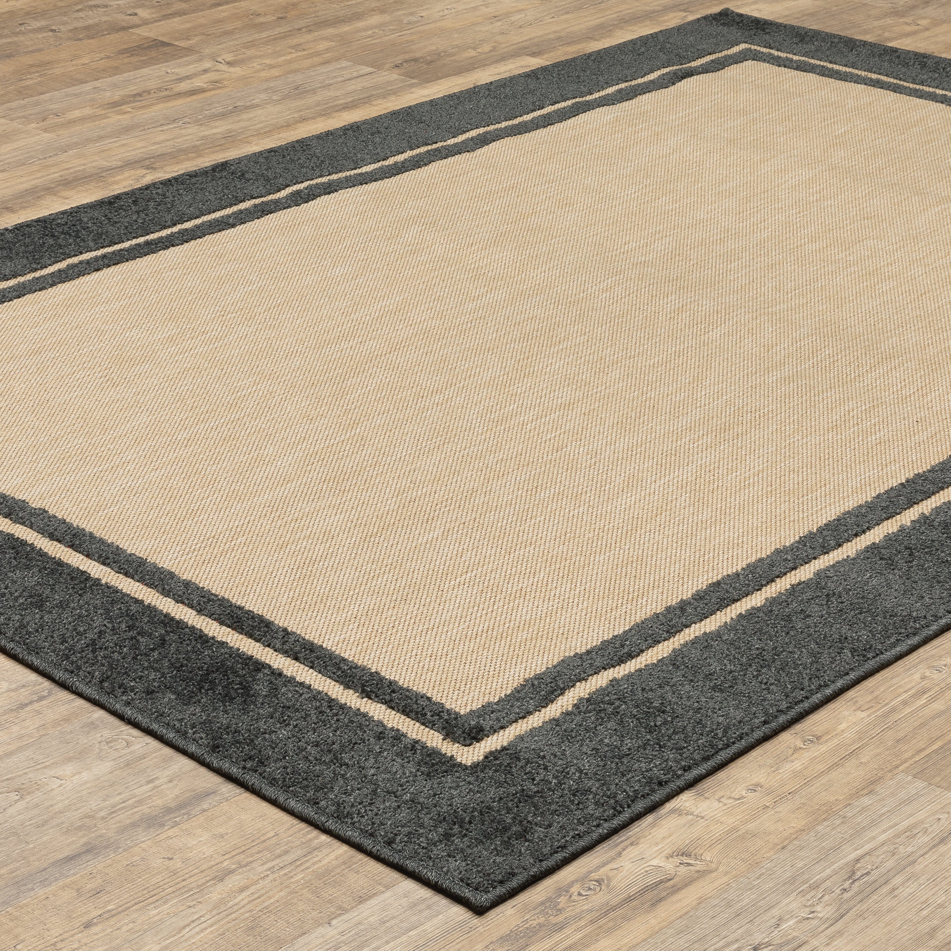 Oriental Weavers Cayman 5594K Sand/Charcoal Area Rug