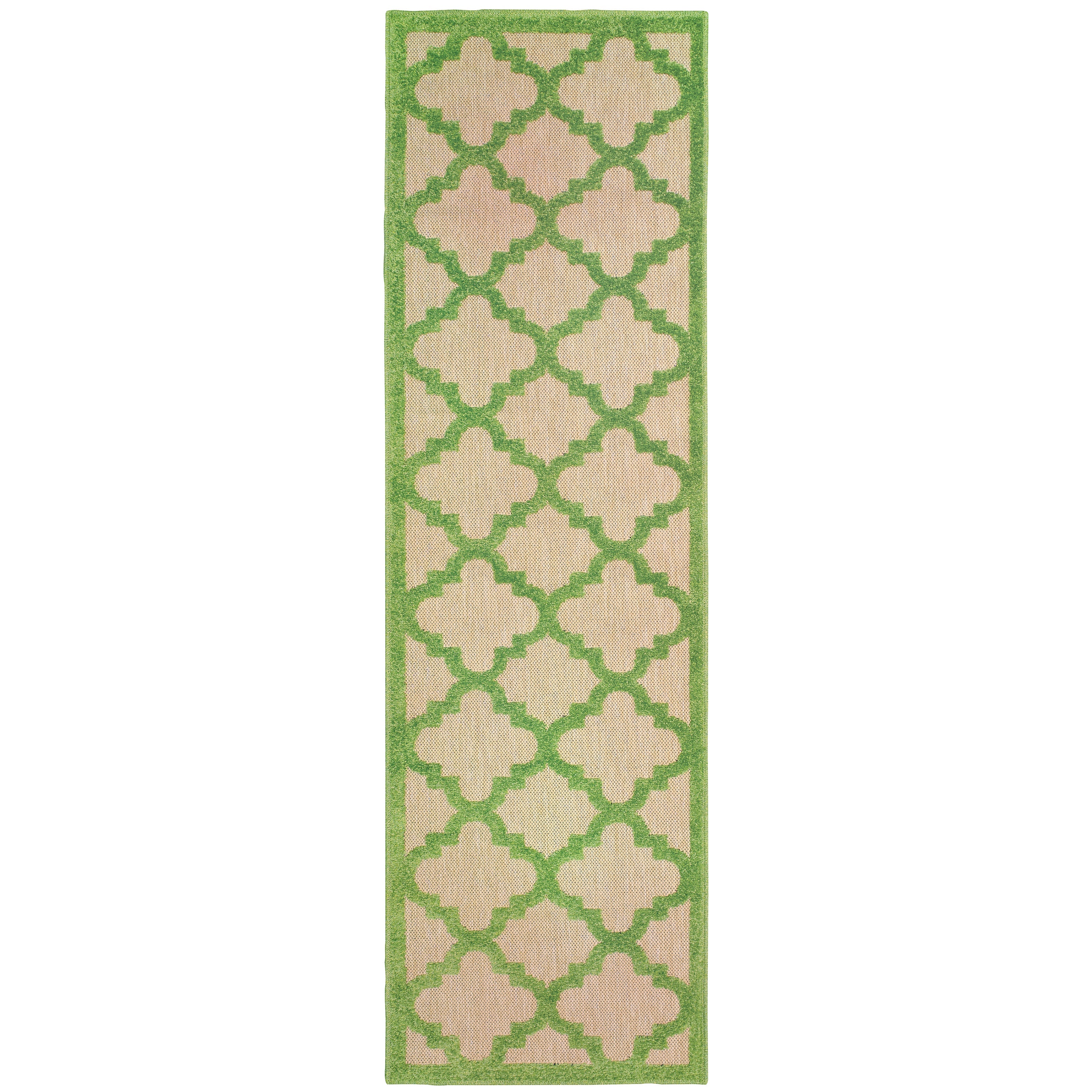 Oriental Weavers Cayman 660F Sand/Green Area Rug