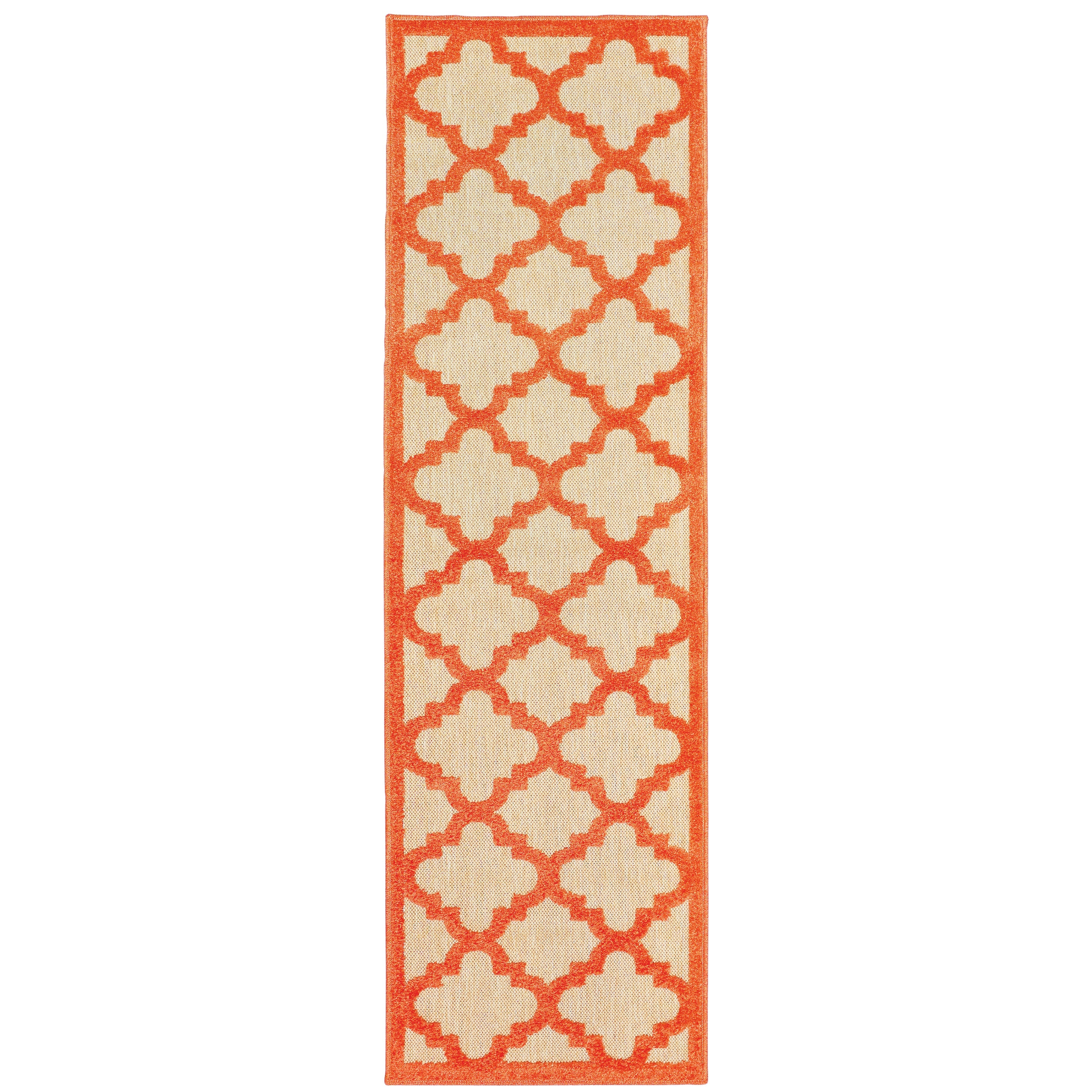 Oriental Weavers Cayman 660O Sand/Orange Area Rug