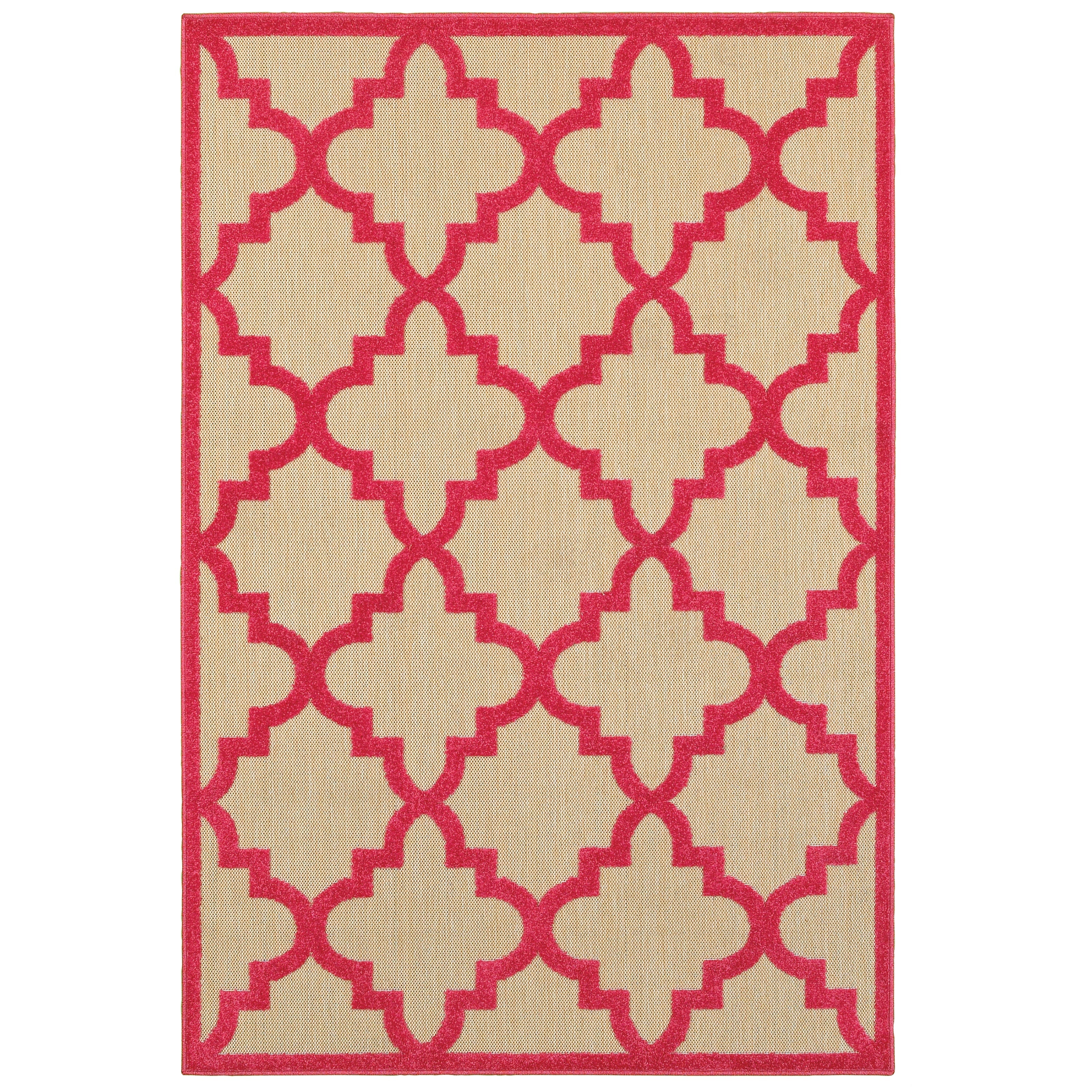 Oriental Weavers Cayman 660O Sand/Orange Area Rug