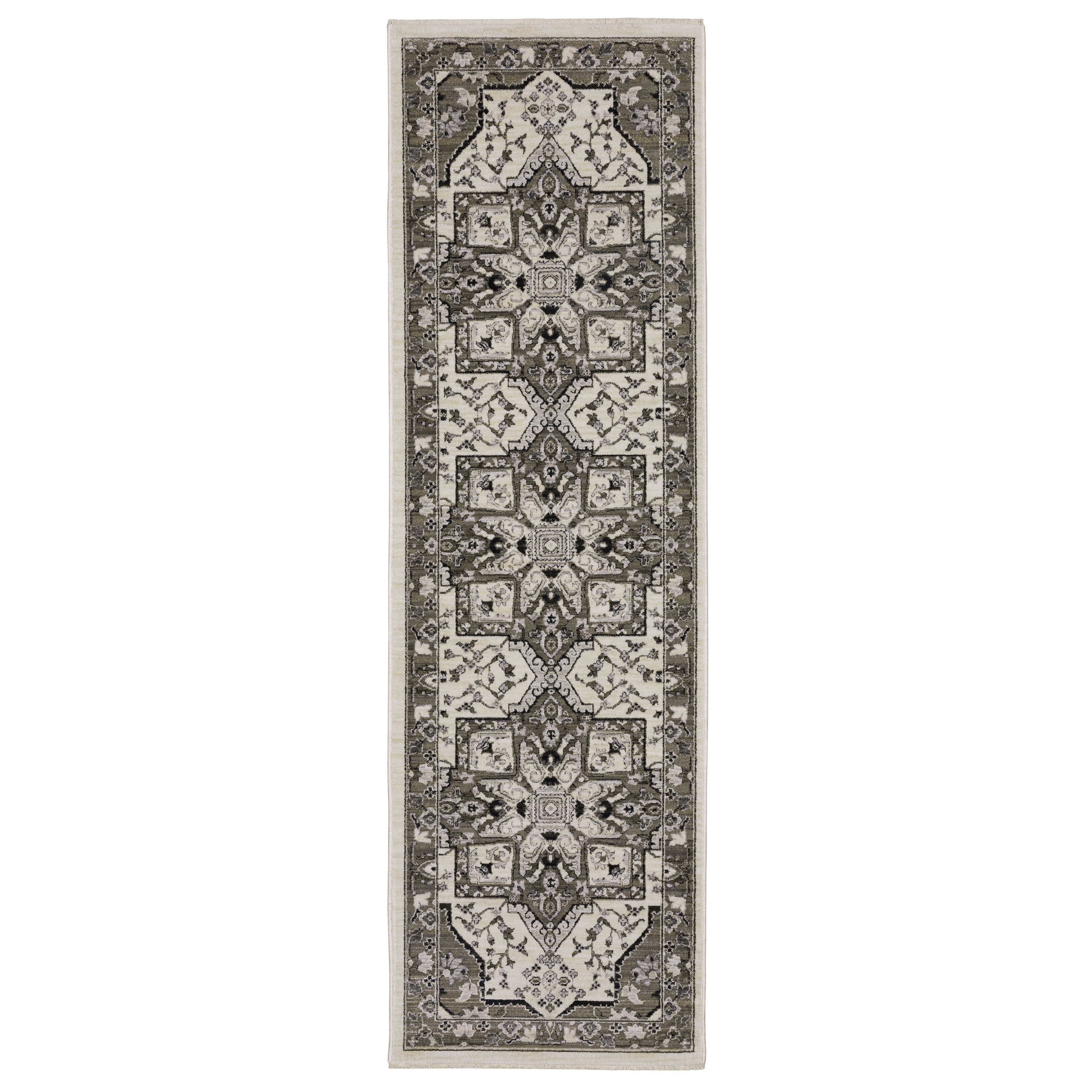 Oriental Weavers Chamberlain CH09A Ivory/Grey Area Rug