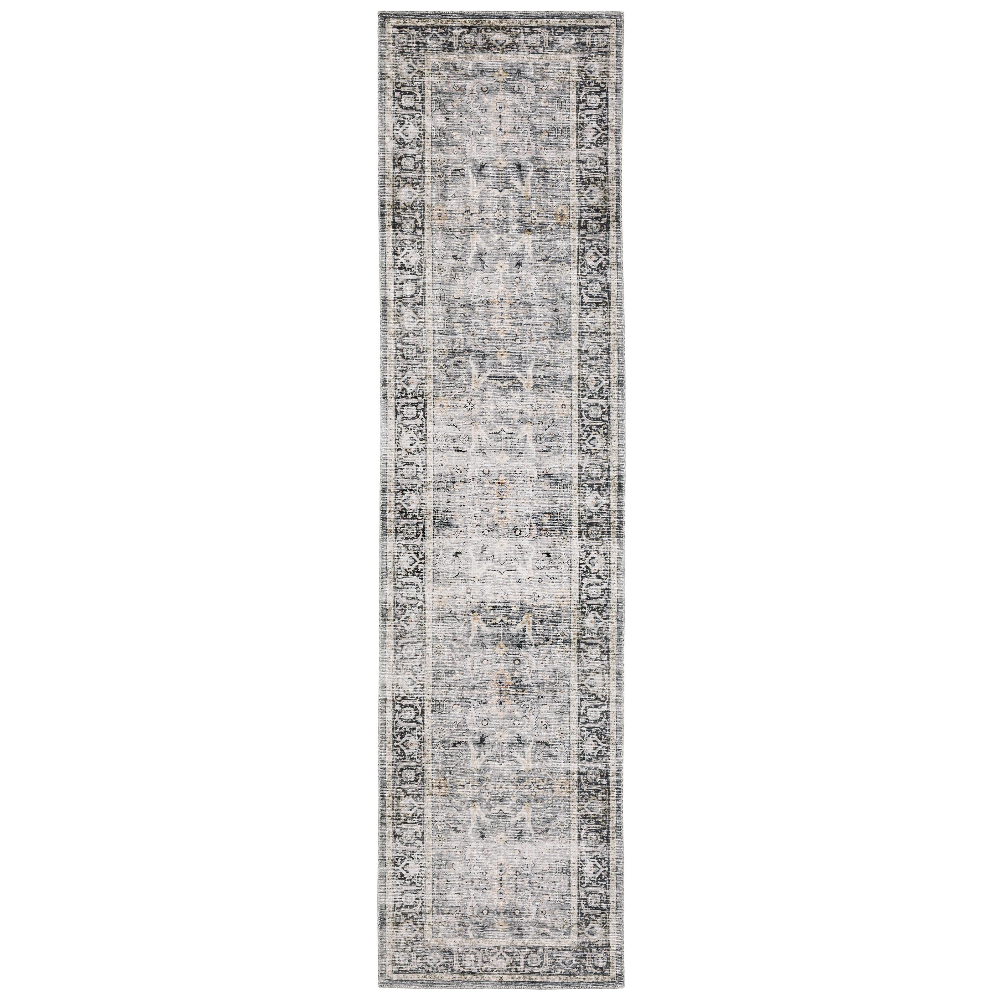 Oriental Weavers Charleston CHA07 Charcoal/Grey Area Rug