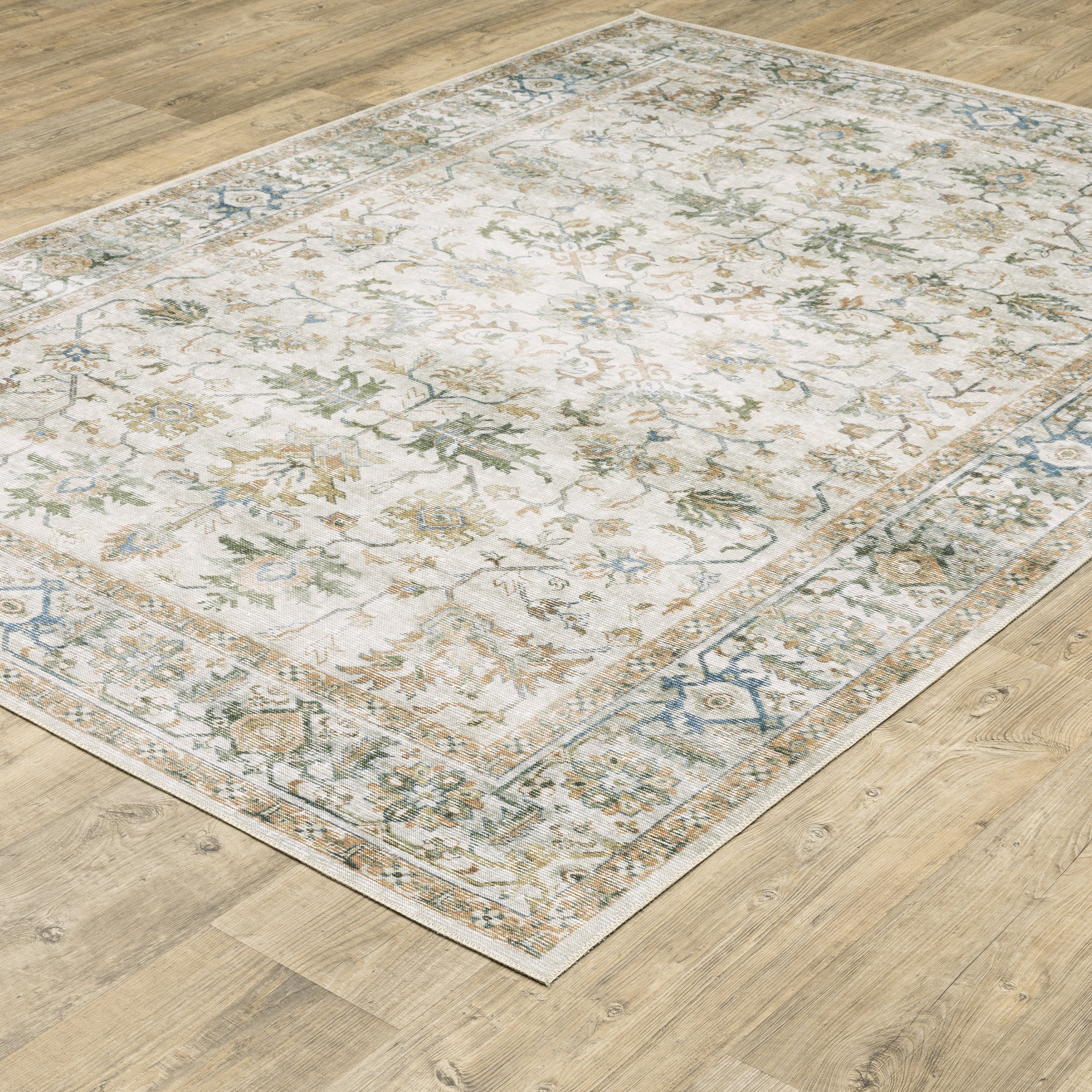 Oriental Weavers Charleston CHA10 Ivory/Multi Area Rug