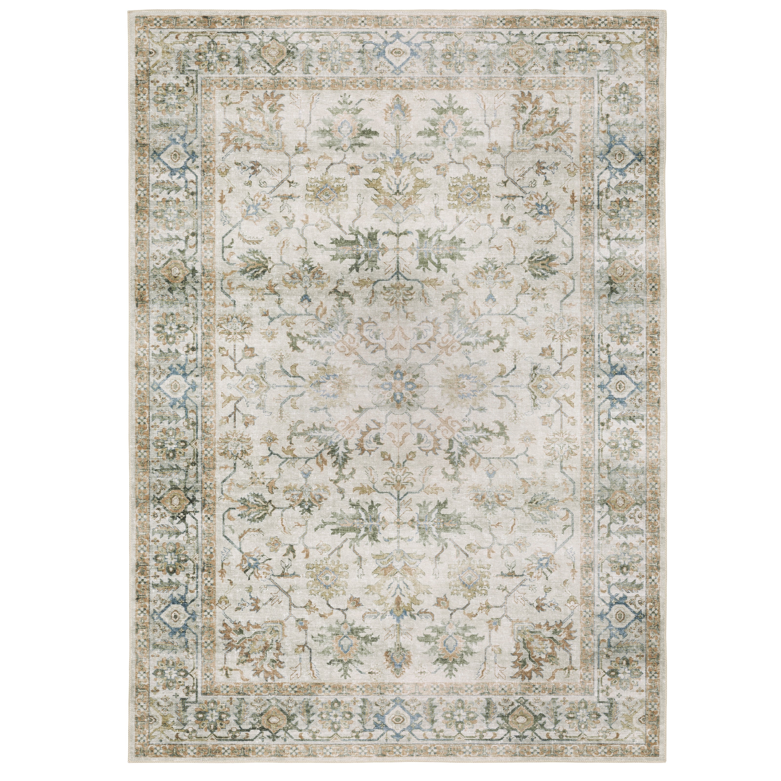 Oriental Weavers Charleston CHA10 Ivory/Multi Area Rug