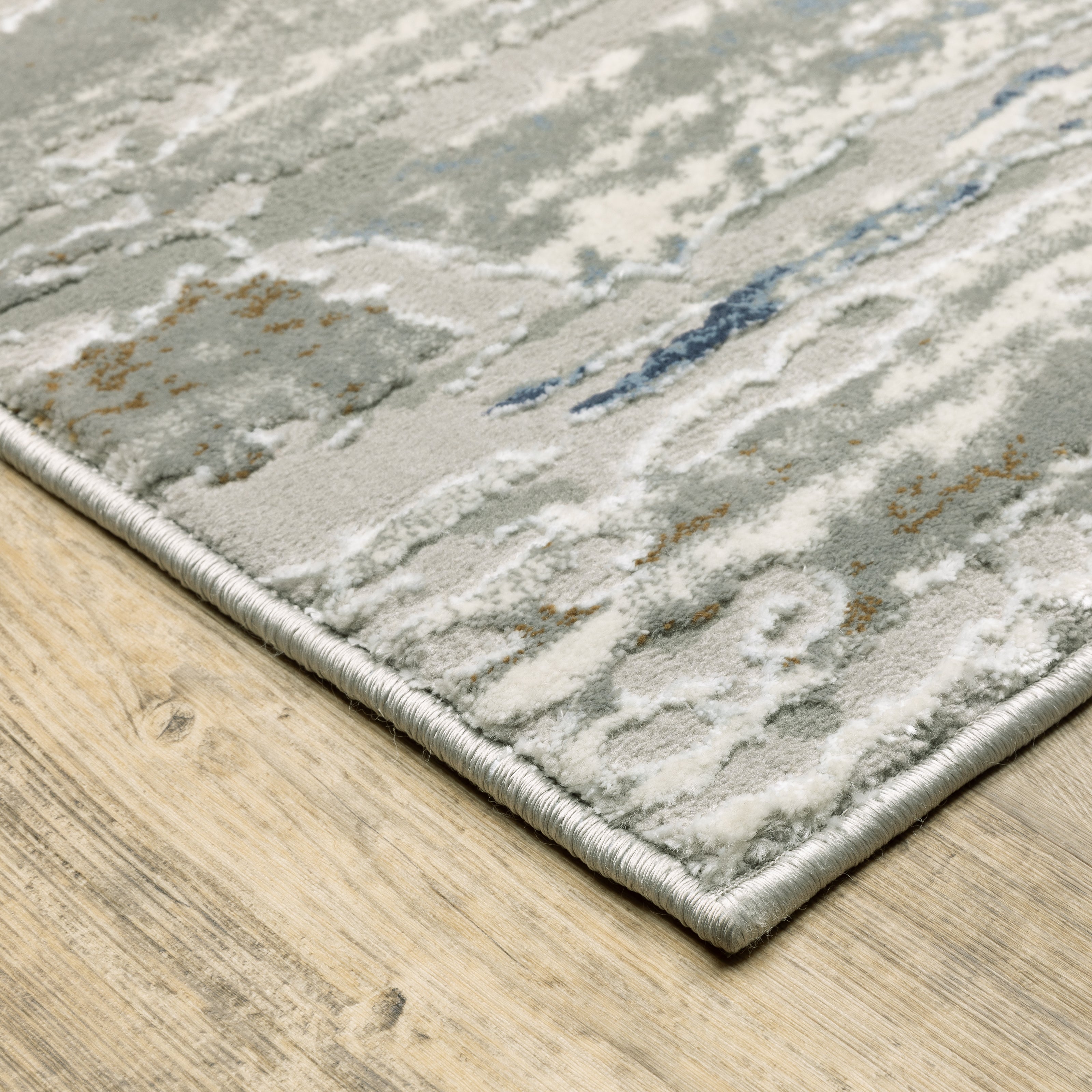 Oriental Weavers Easton 12E Beige/Blue Area Rug