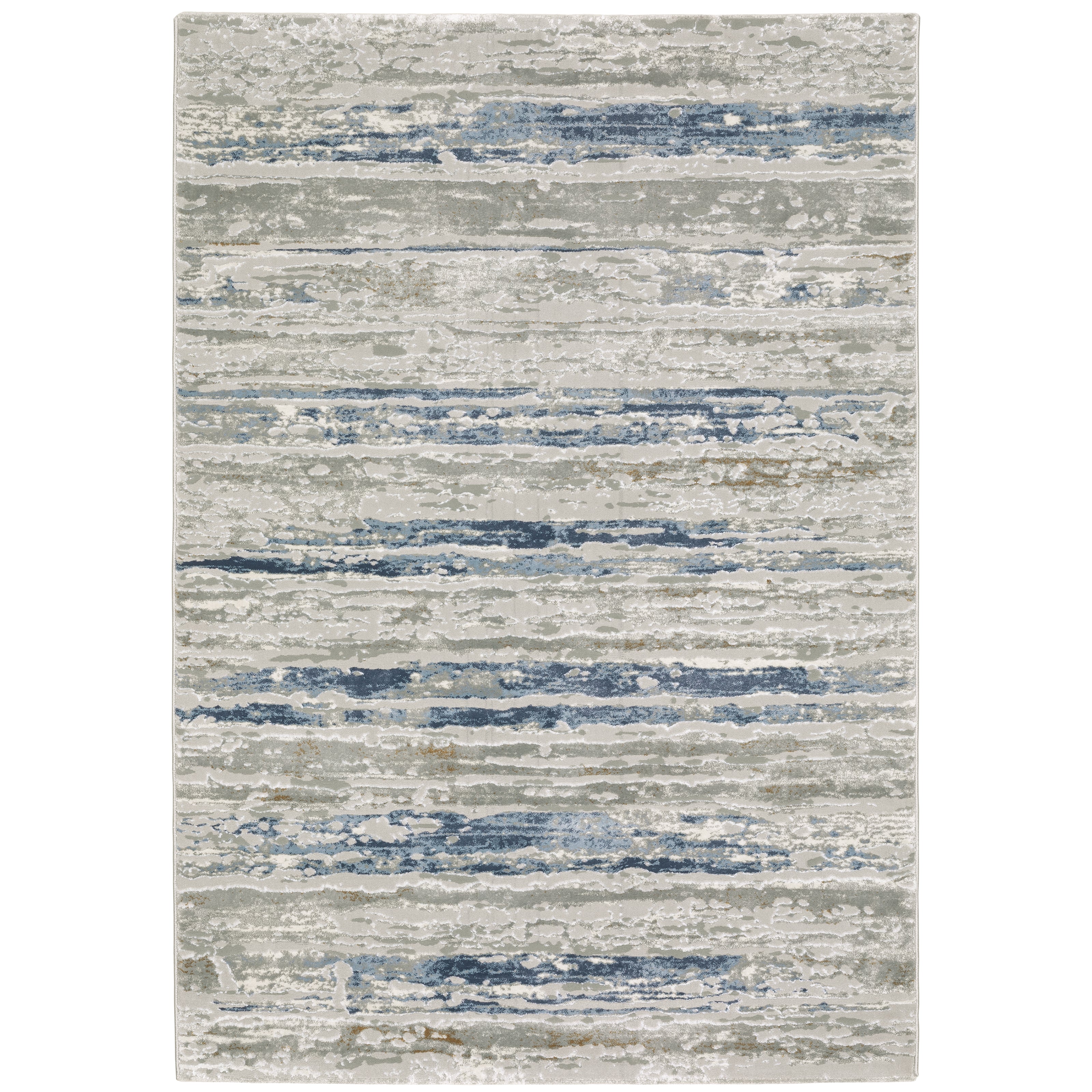 Oriental Weavers Easton 12E Beige/Blue Area Rug