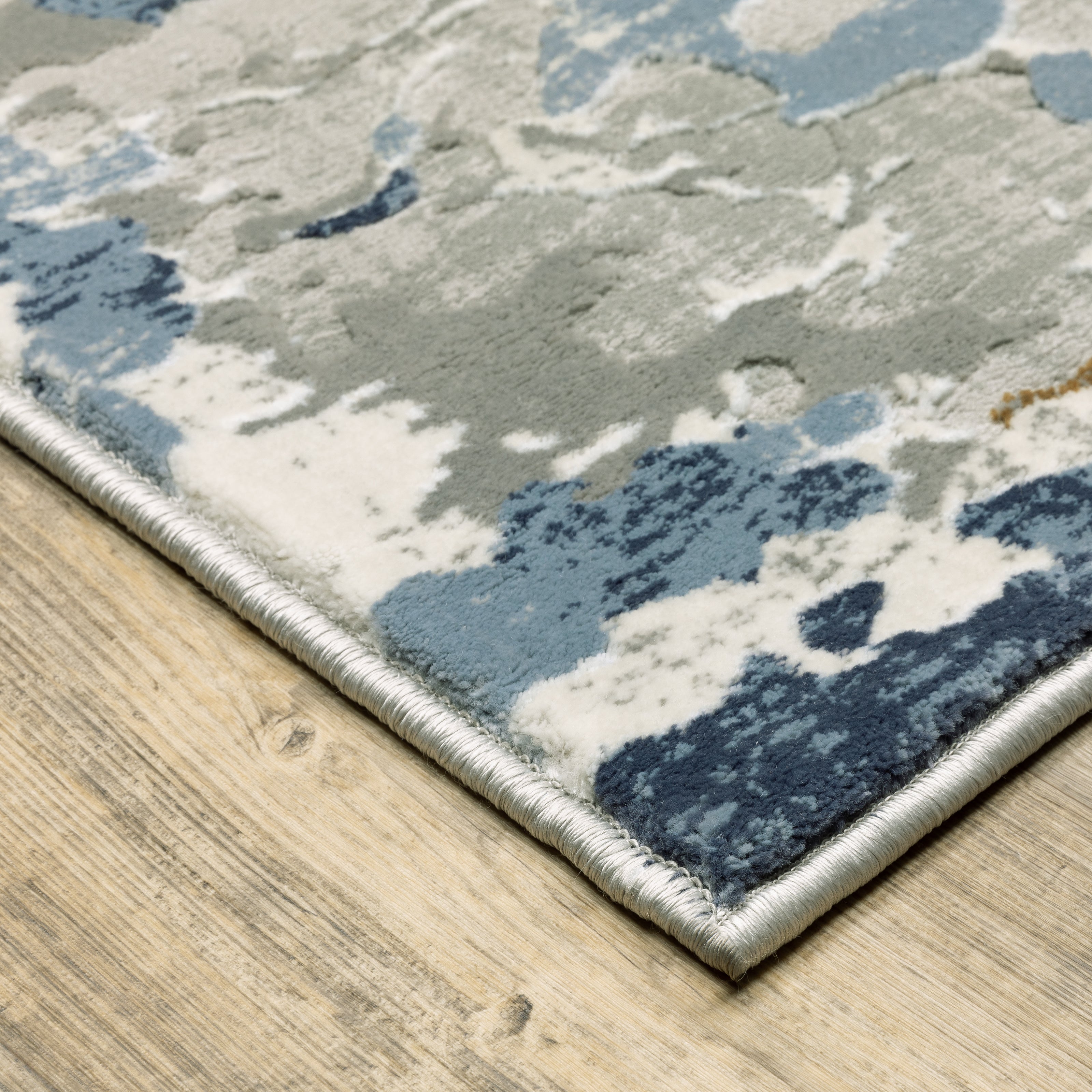Oriental Weavers Easton 3317E Grey/Blue Area Rug