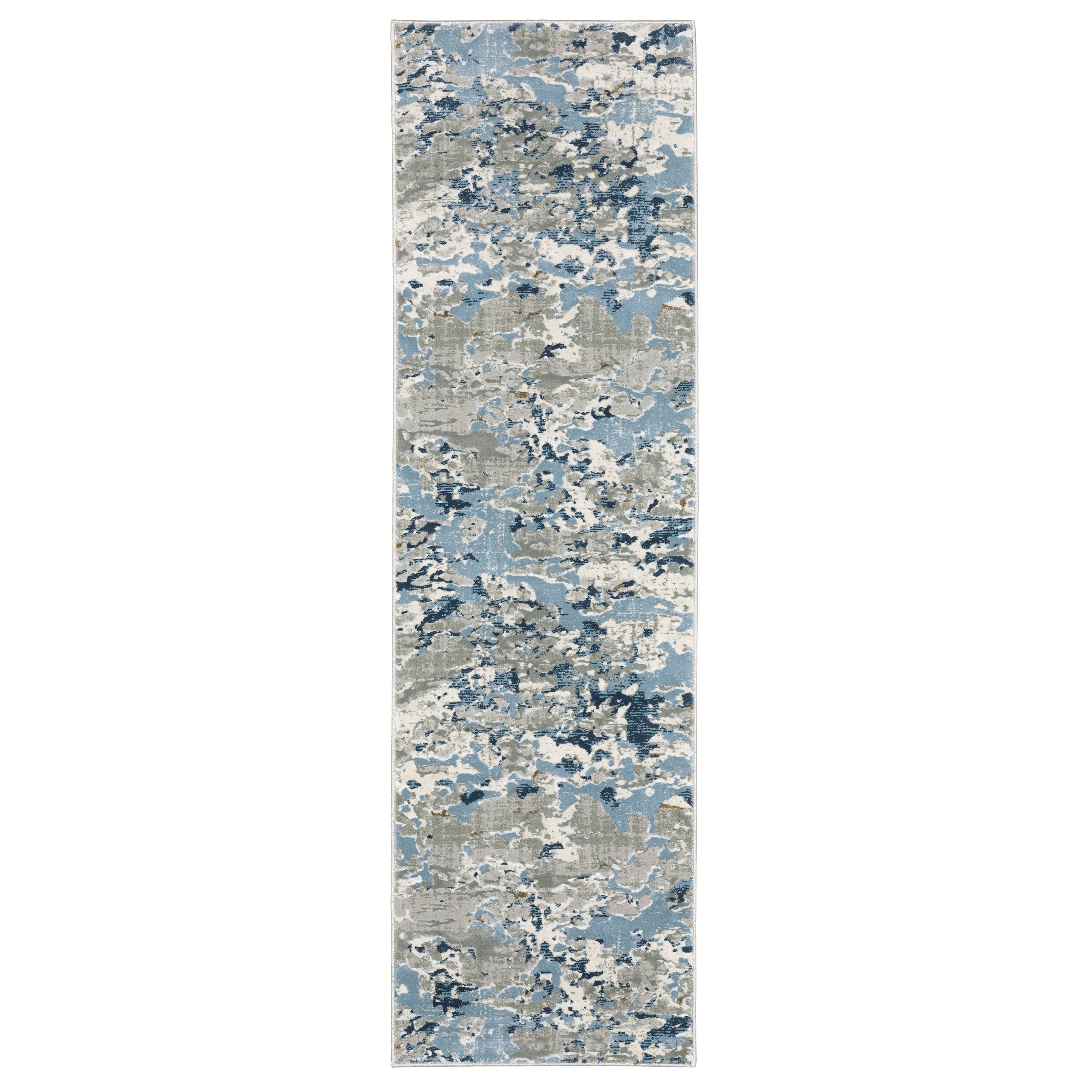 Oriental Weavers Easton 3317E Grey/Blue Area Rug