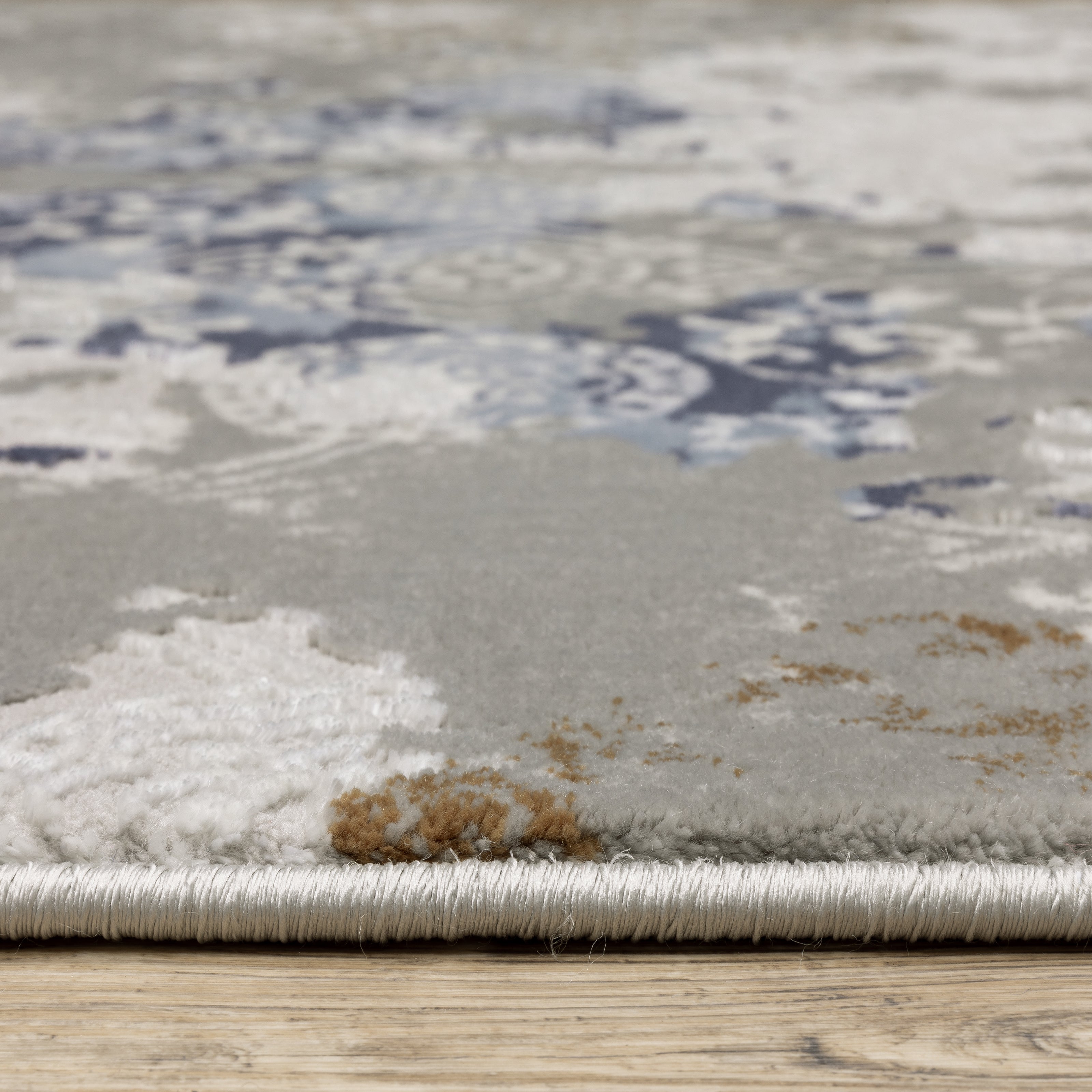 Oriental Weavers Easton 7111F Grey/Blue Area Rug