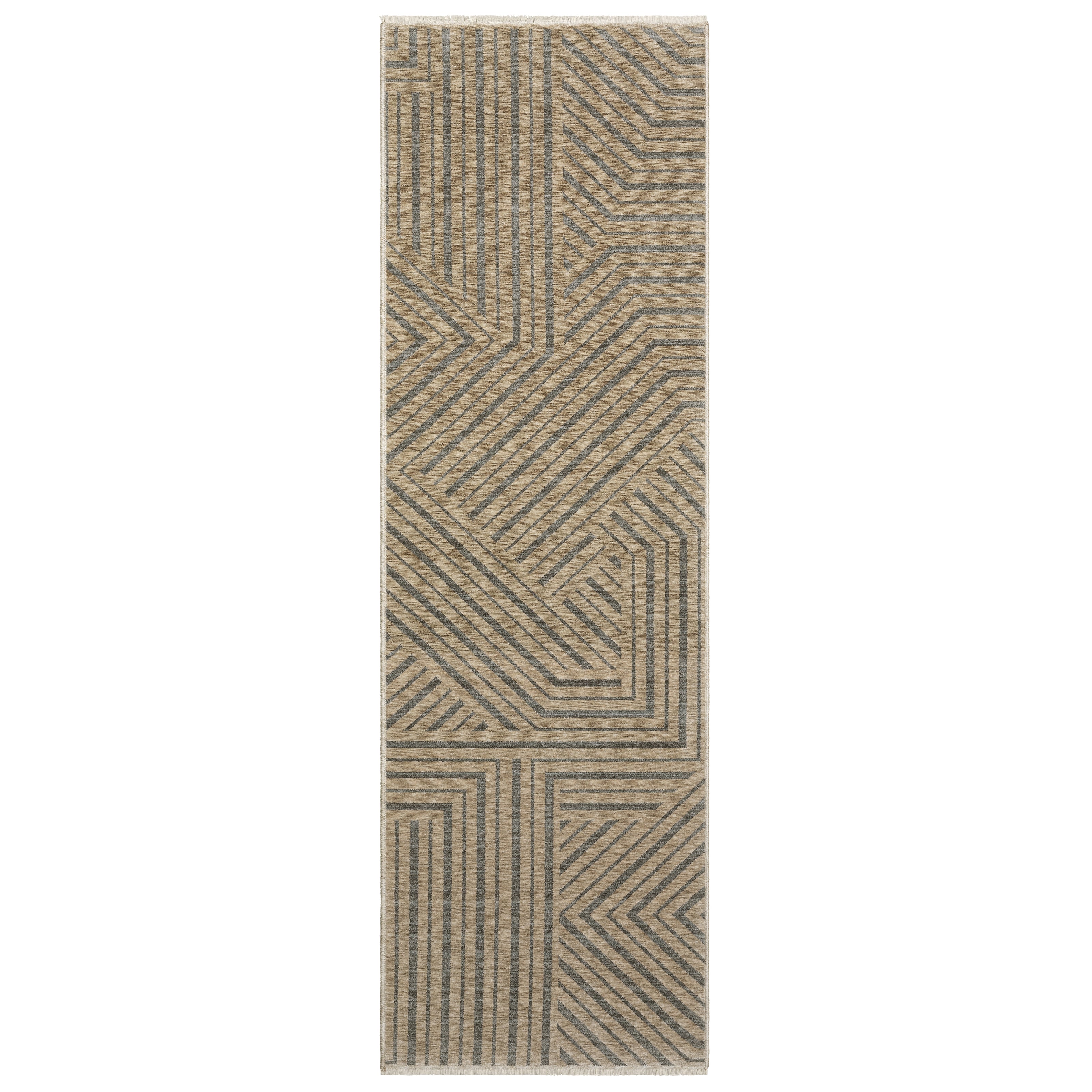 Oriental Weavers Echo ECH01 Beige/Grey Area Rug