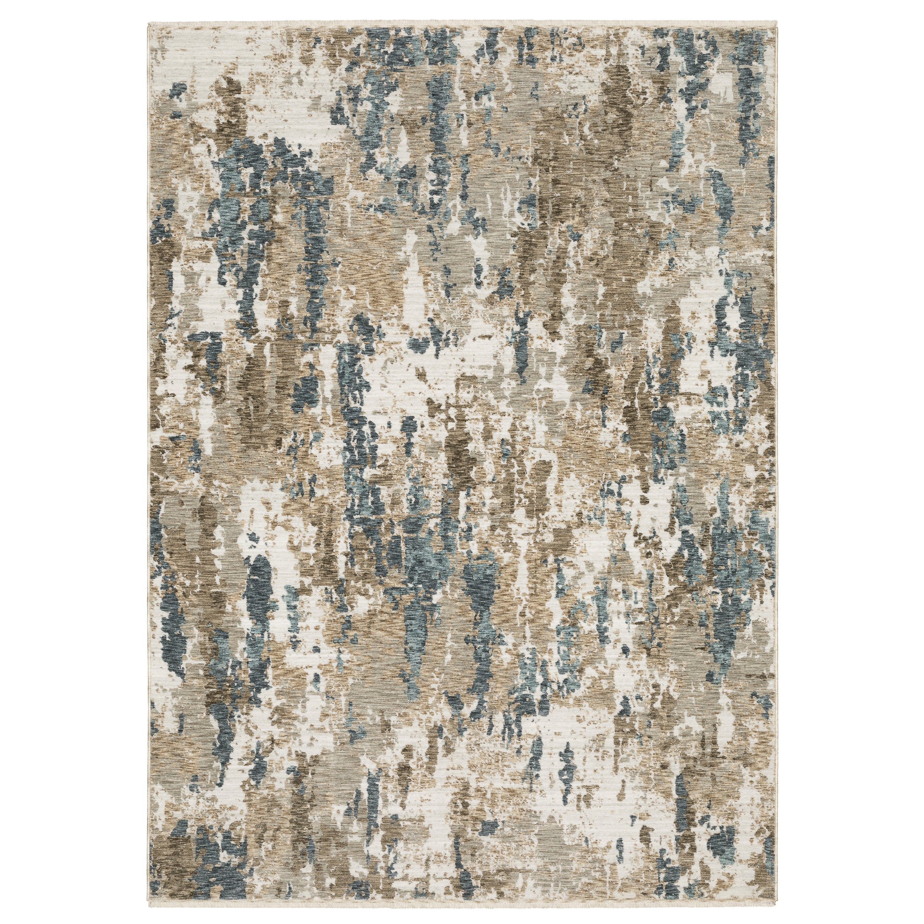 Oriental Weavers Echo ECH11 Beige/Blue Area Rug
