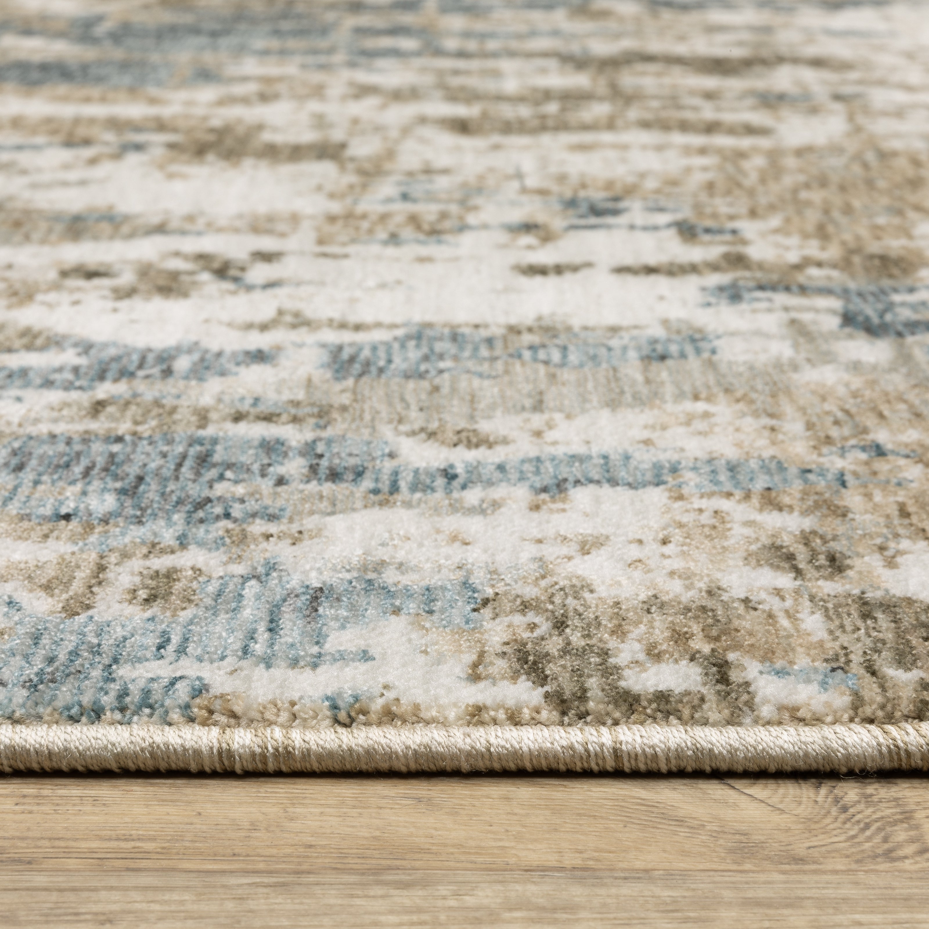 Oriental Weavers Echo ECH11 Beige/Blue Area Rug