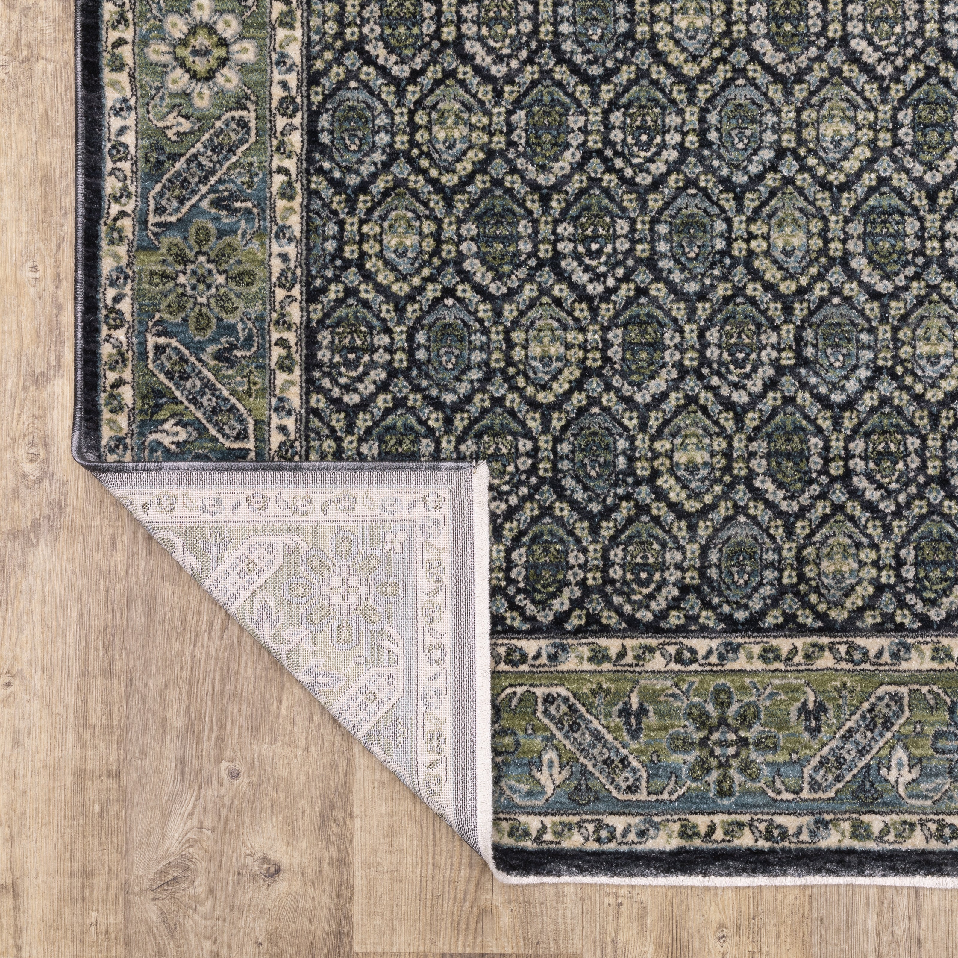 Oriental Weavers Eliana ELI01 Blue/Green Area Rug