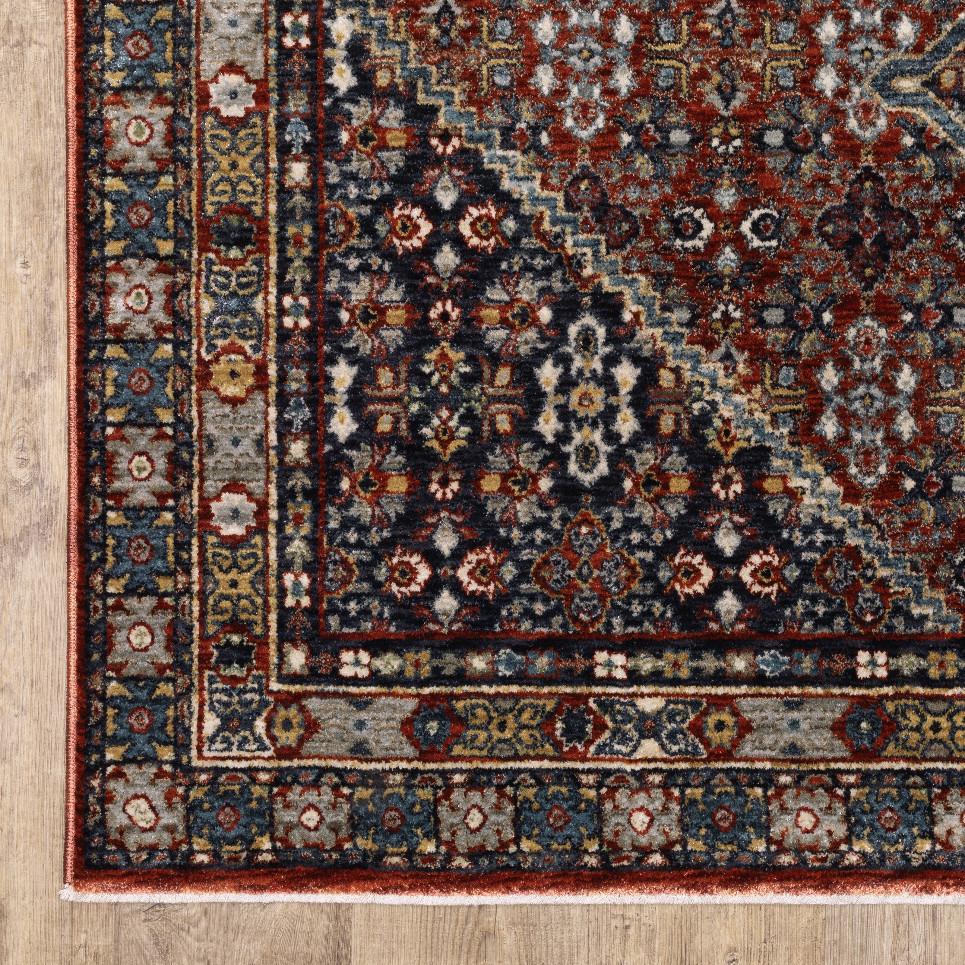 Oriental Weavers Eliana ELI06 Red/Multi Area Rug