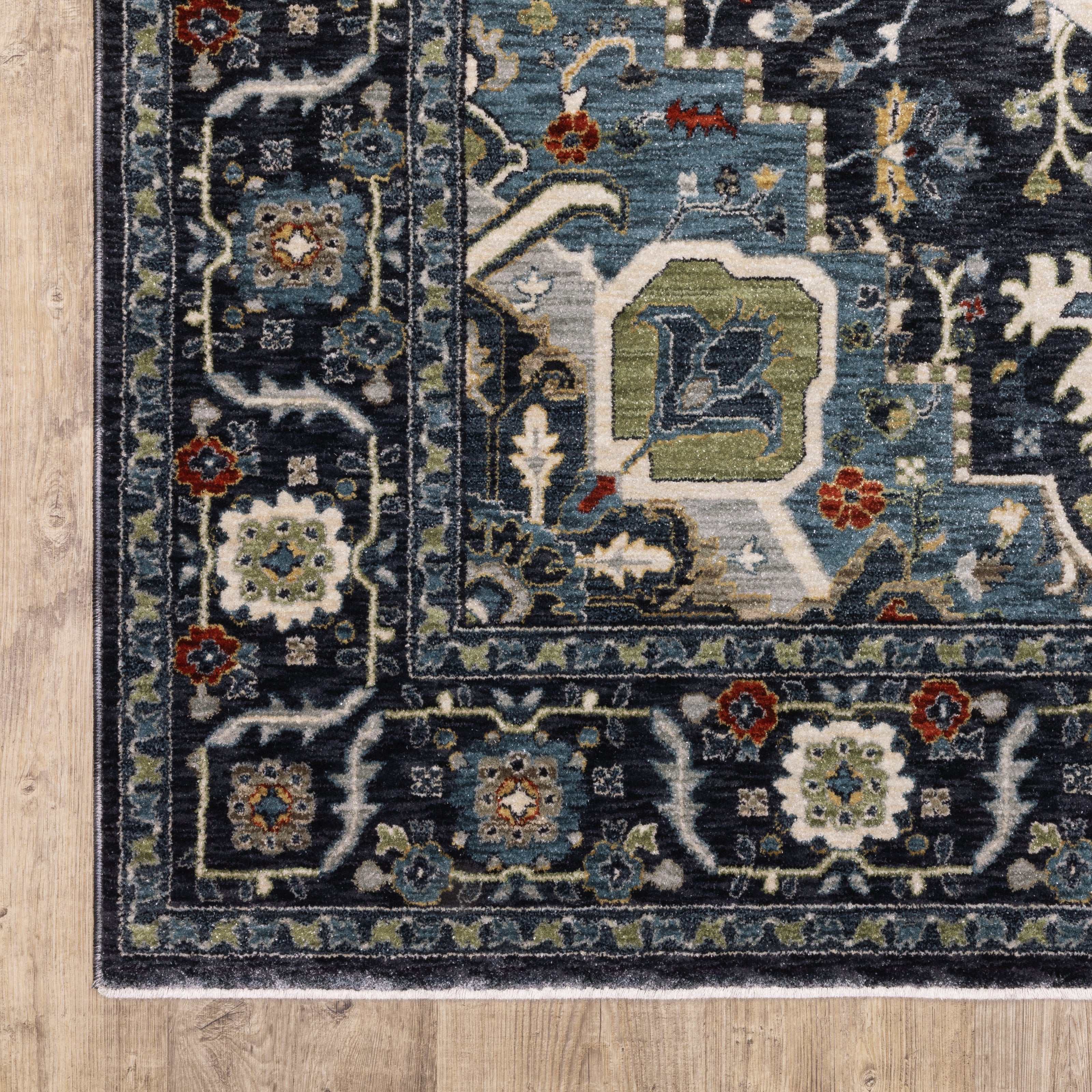 Oriental Weavers Eliana ELI09 Blue/Blue Area Rug