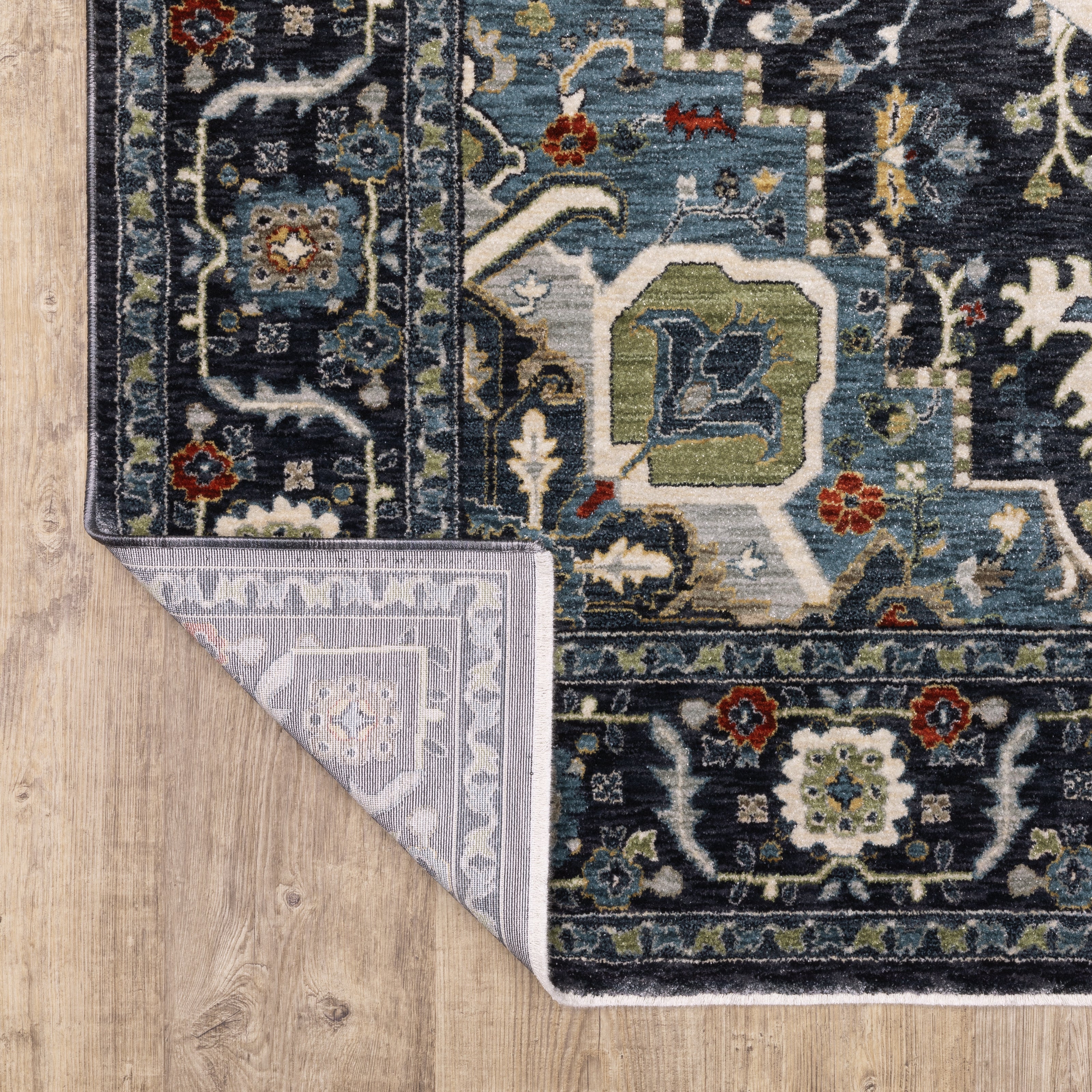 Oriental Weavers Eliana ELI09 Blue/Blue Area Rug