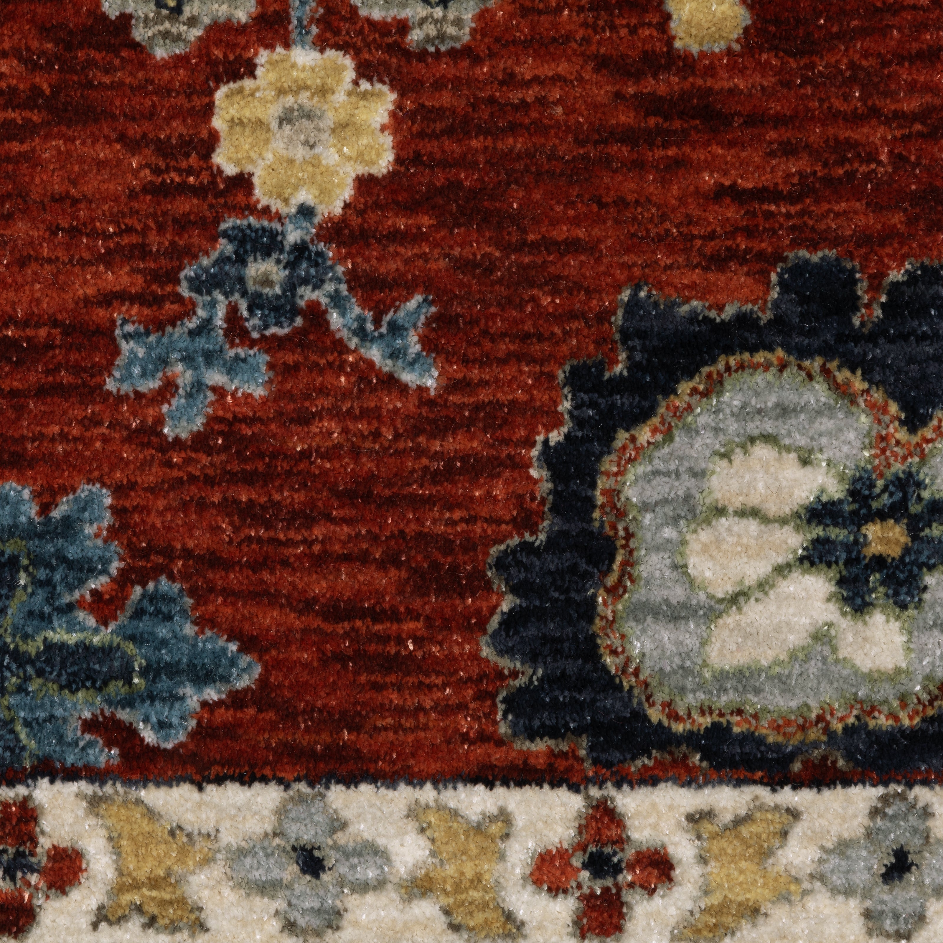 Oriental Weavers Eliana ELI12 Red/Blue Area Rug