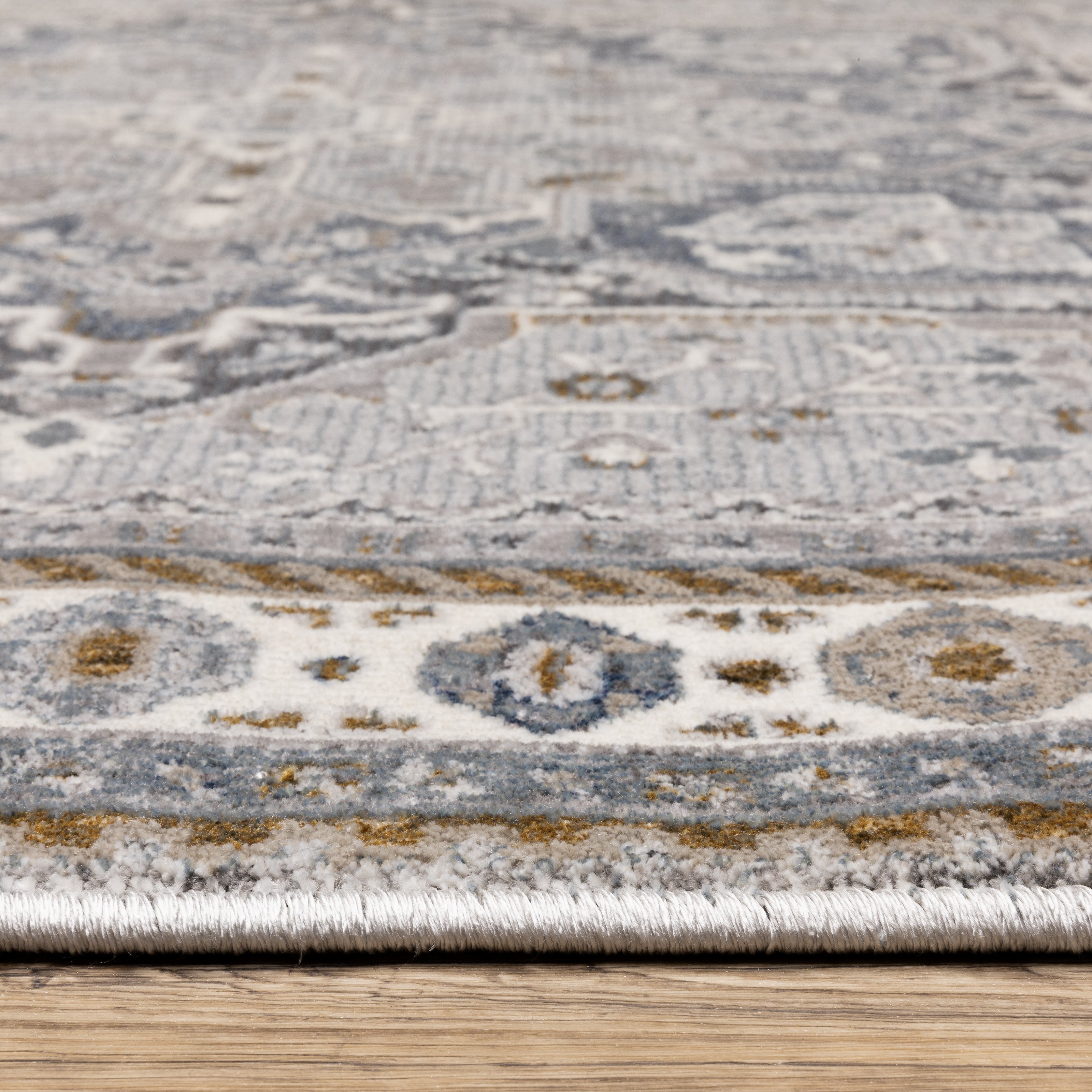 Oriental Weavers Ellington ELL02 Blue/Grey Area Rug