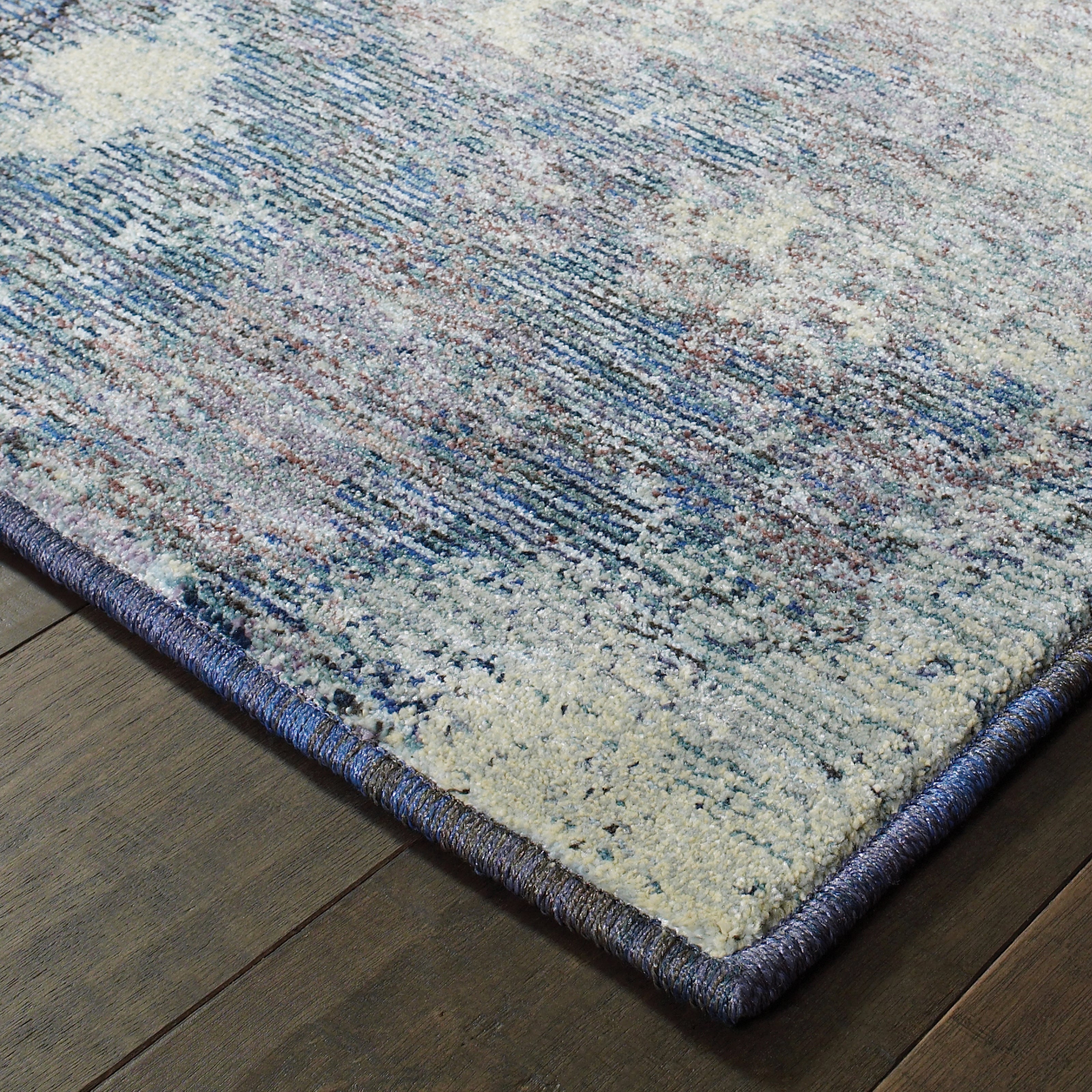 Oriental Weavers Evolution 8000B Navy/Ivory Area Rug