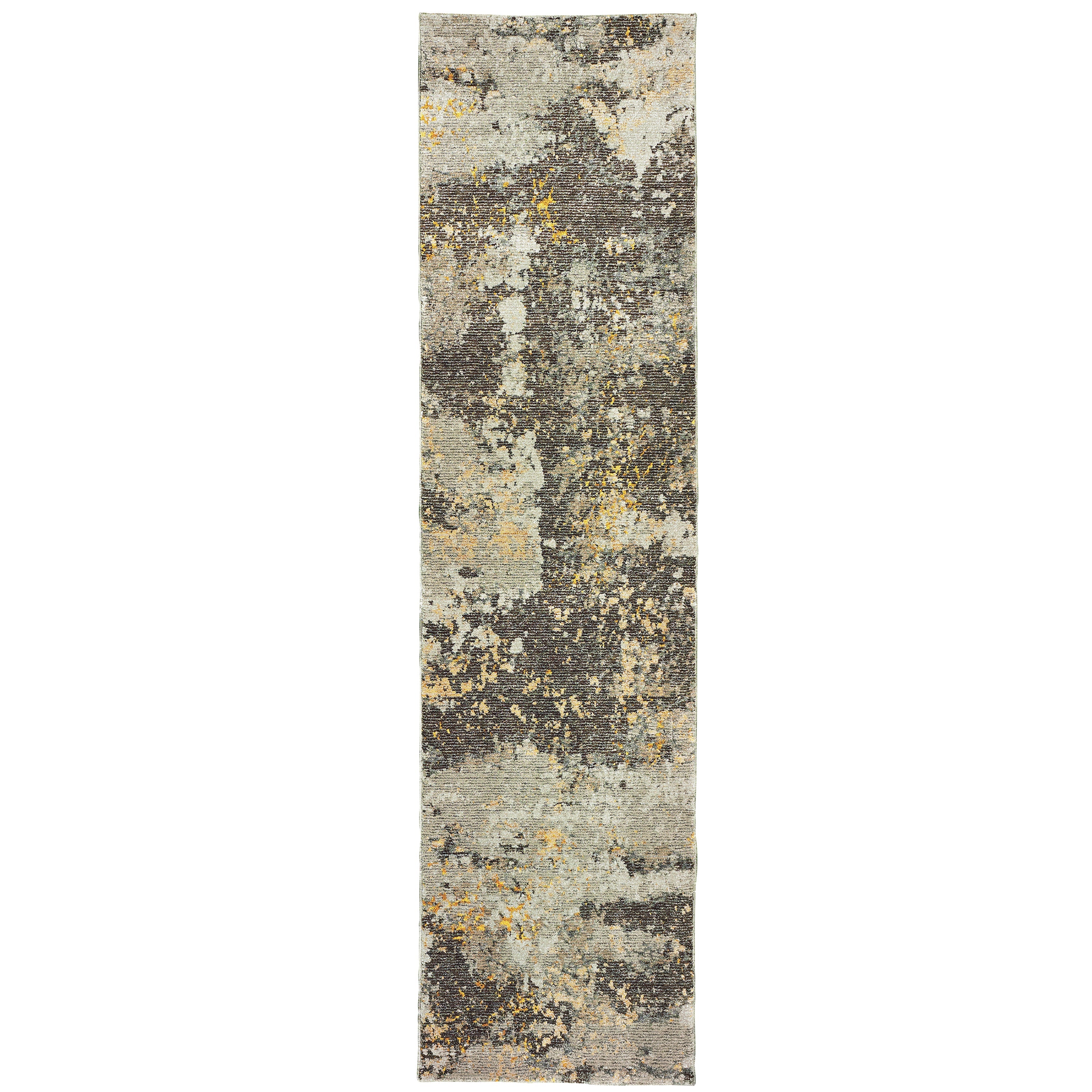 Oriental Weavers Evolution 8025B Grey/Gold Area Rug