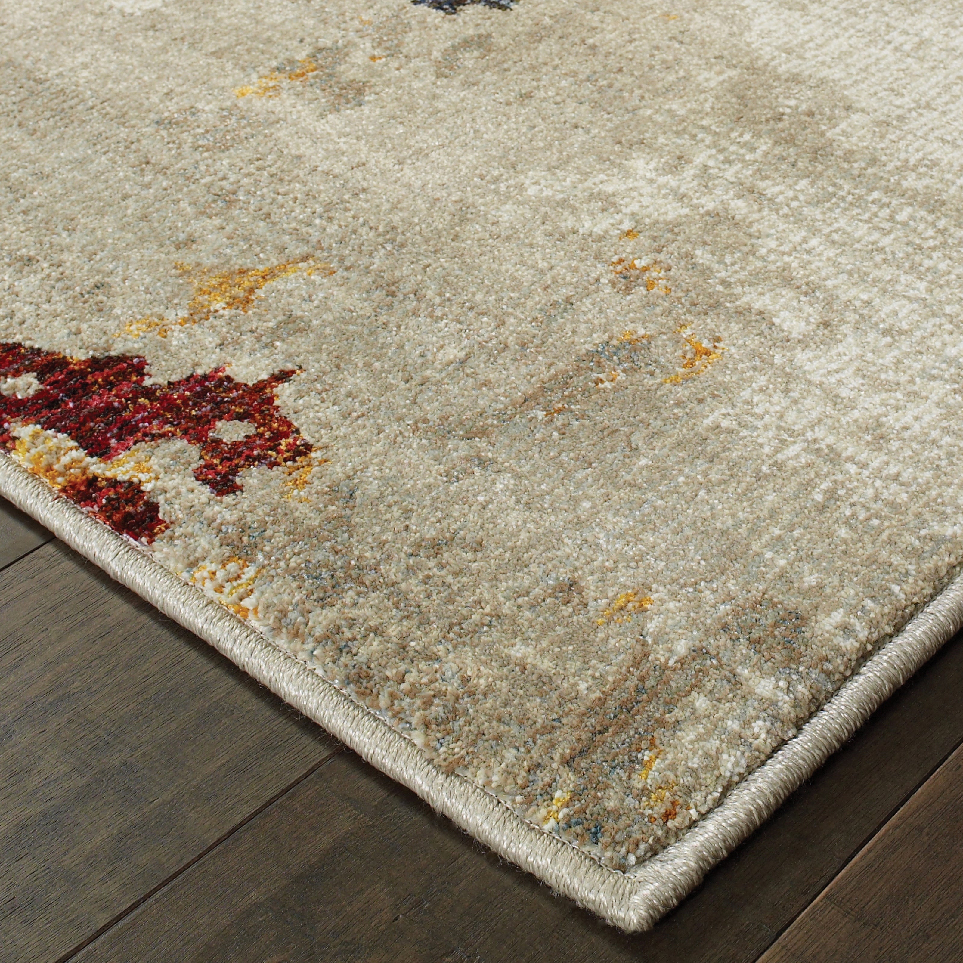 Oriental Weavers Evolution 8043K Beige/Blue Area Rug