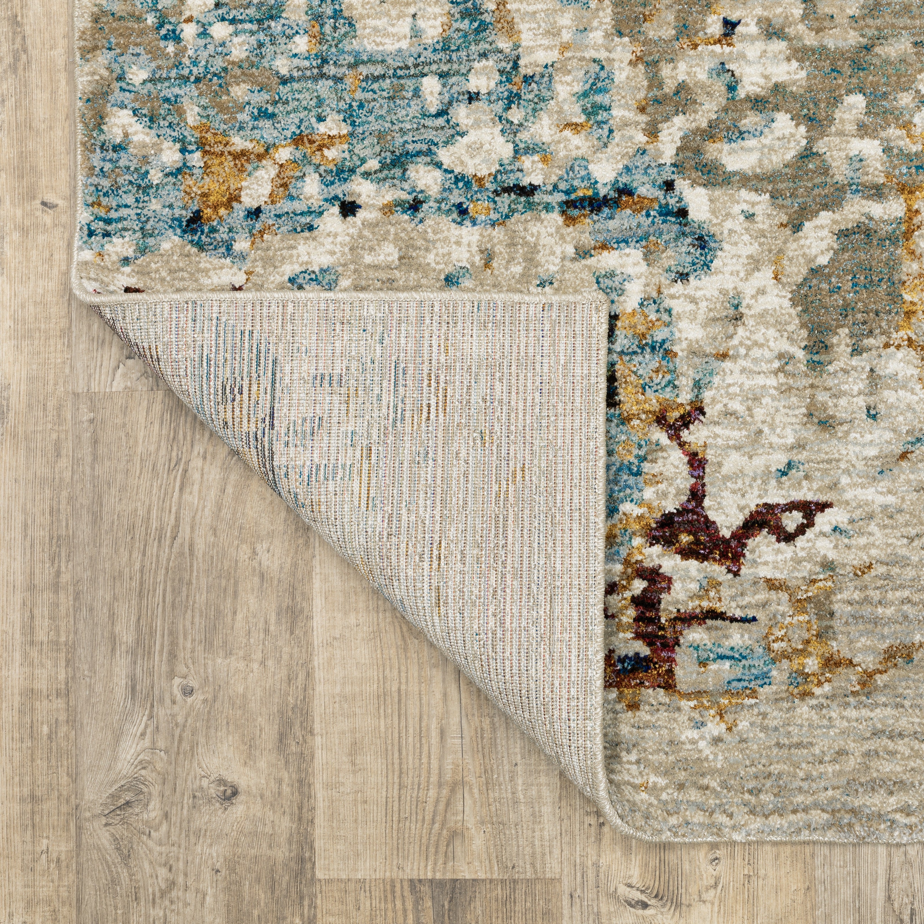 Oriental Weavers Evolution 8043K Beige/Blue Area Rug