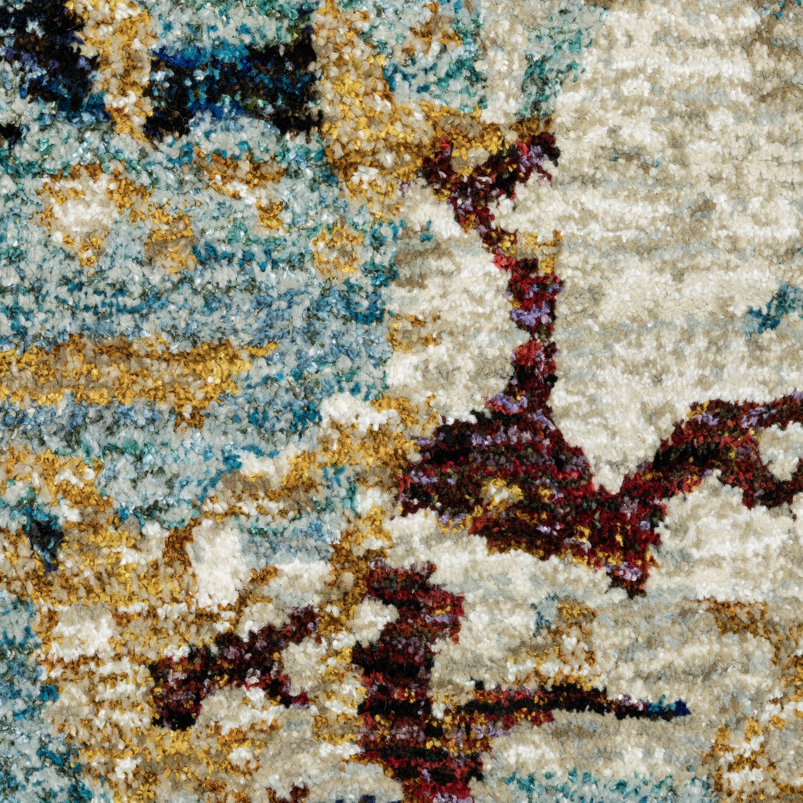 Oriental Weavers Evolution 8043K Beige/Blue Area Rug
