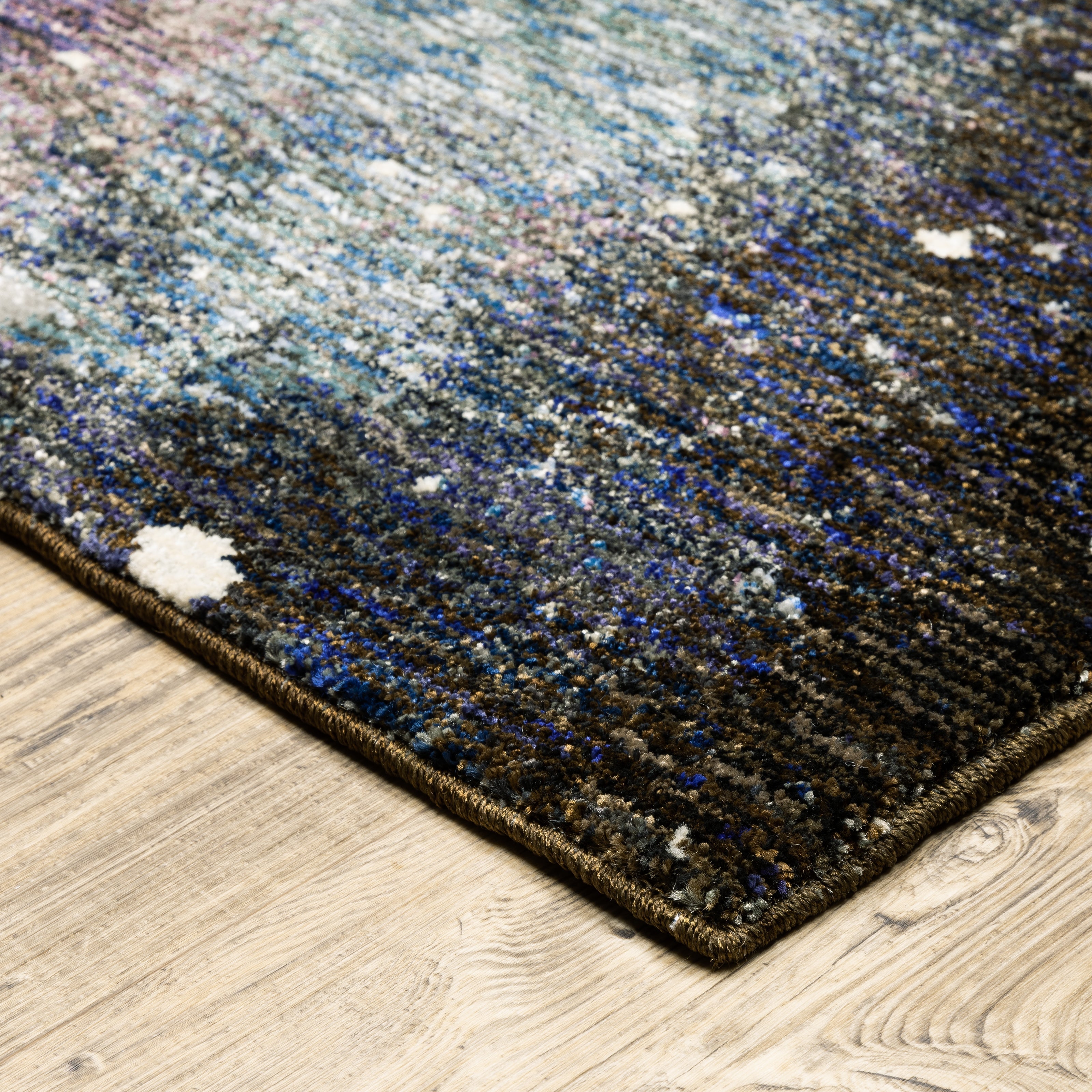 Oriental Weavers Evolution 958A Midnight/Purple Area Rug