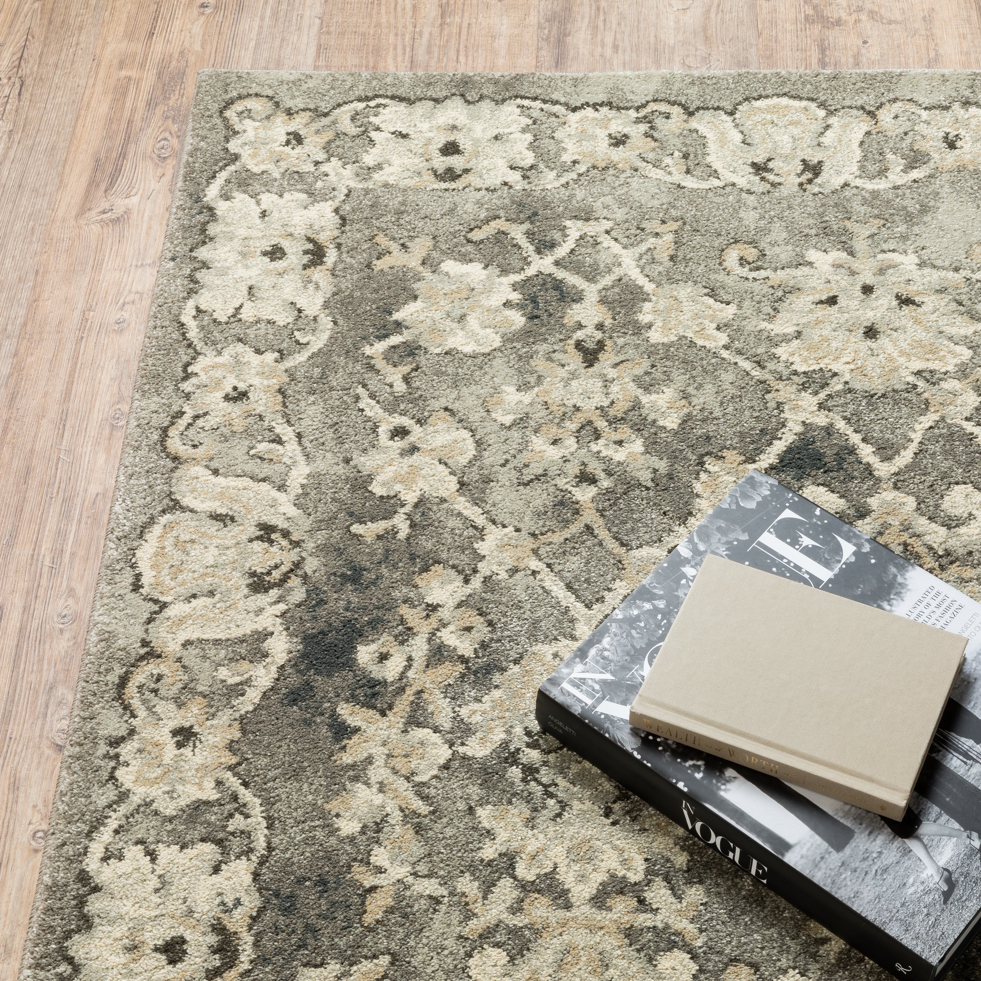 Oriental Weavers Florence 1002E Grey/Beige Area Rug