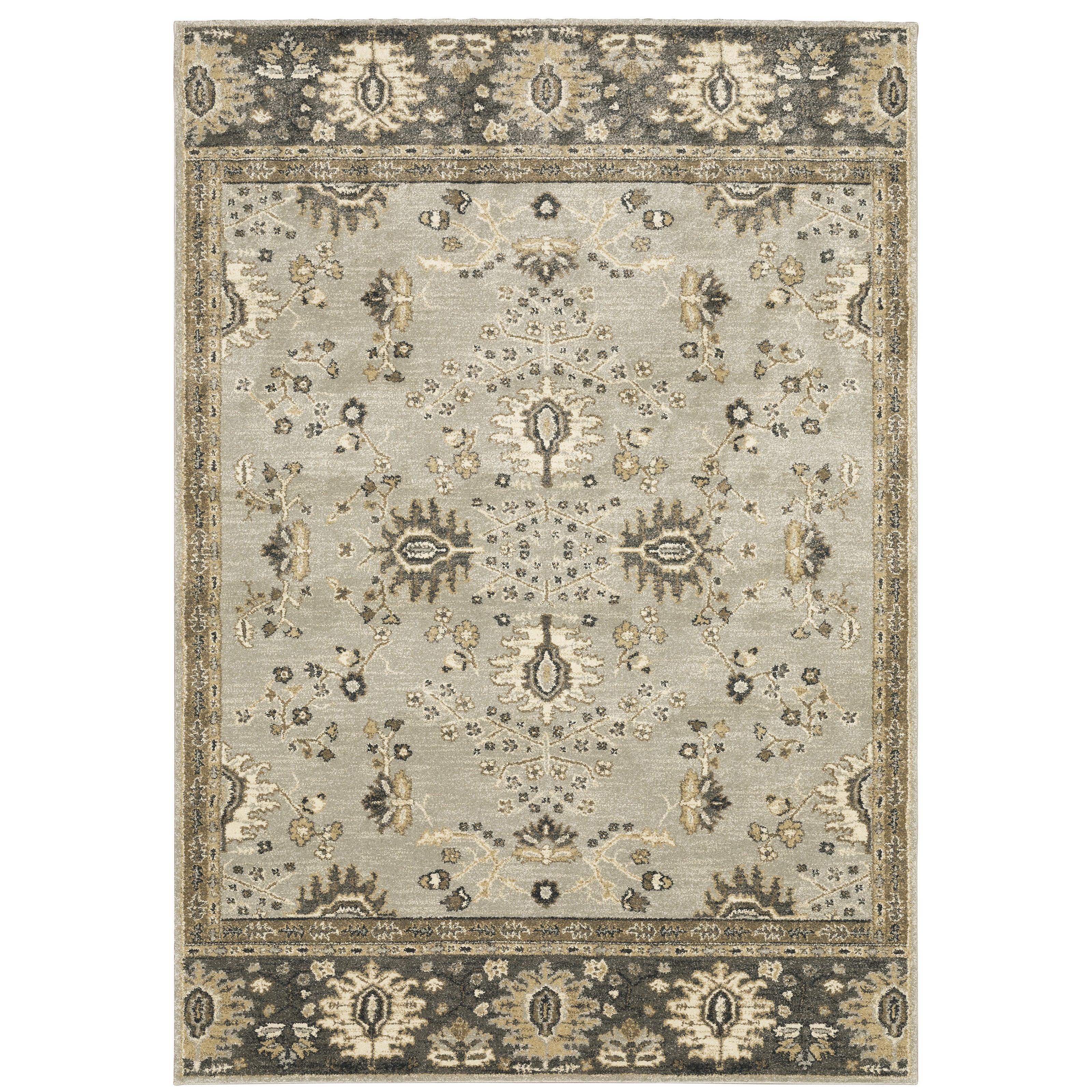 Oriental Weavers Florence 4928C Blue/Brown Area Rug