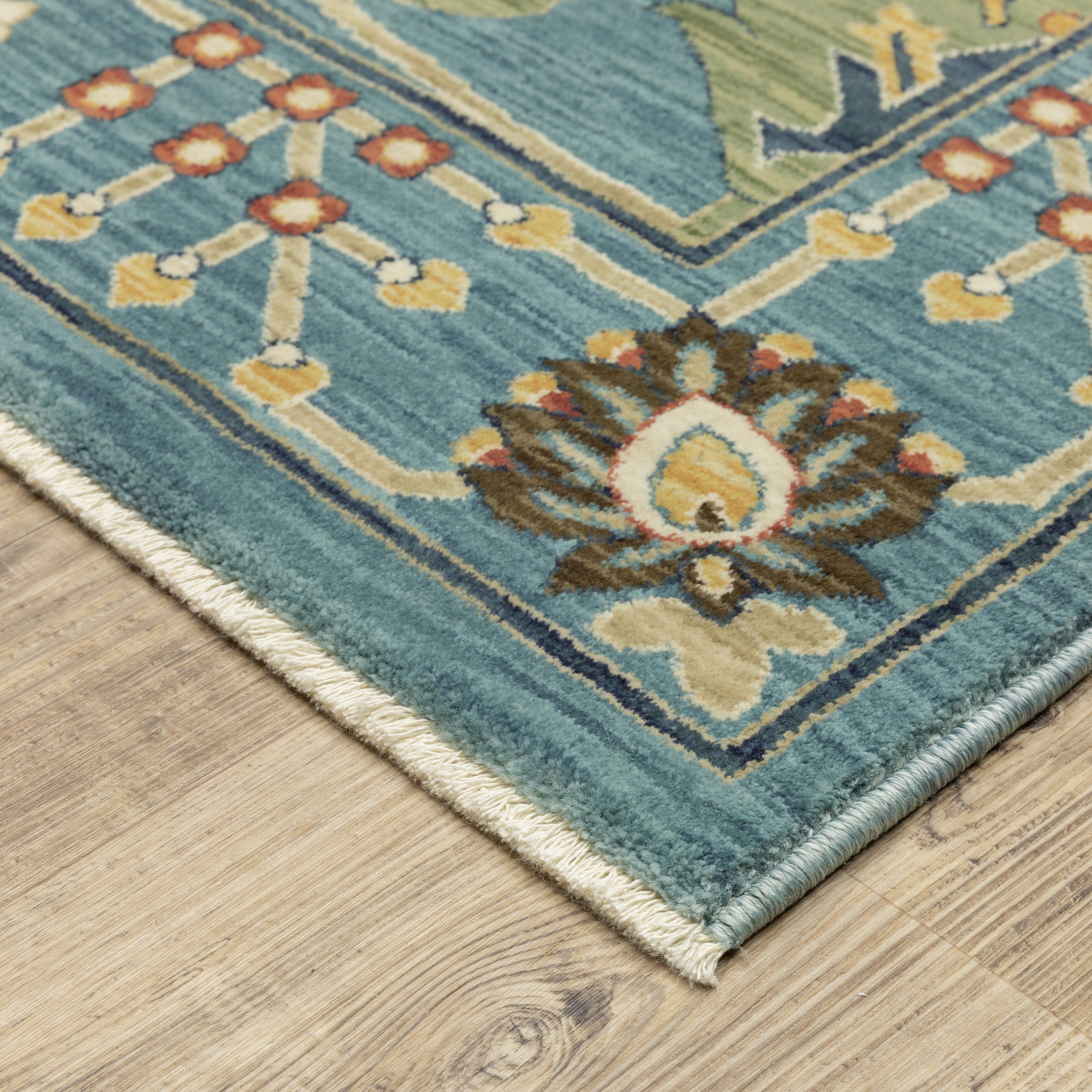 Oriental Weavers Francesca FR01E Blue/Multi Area Rug