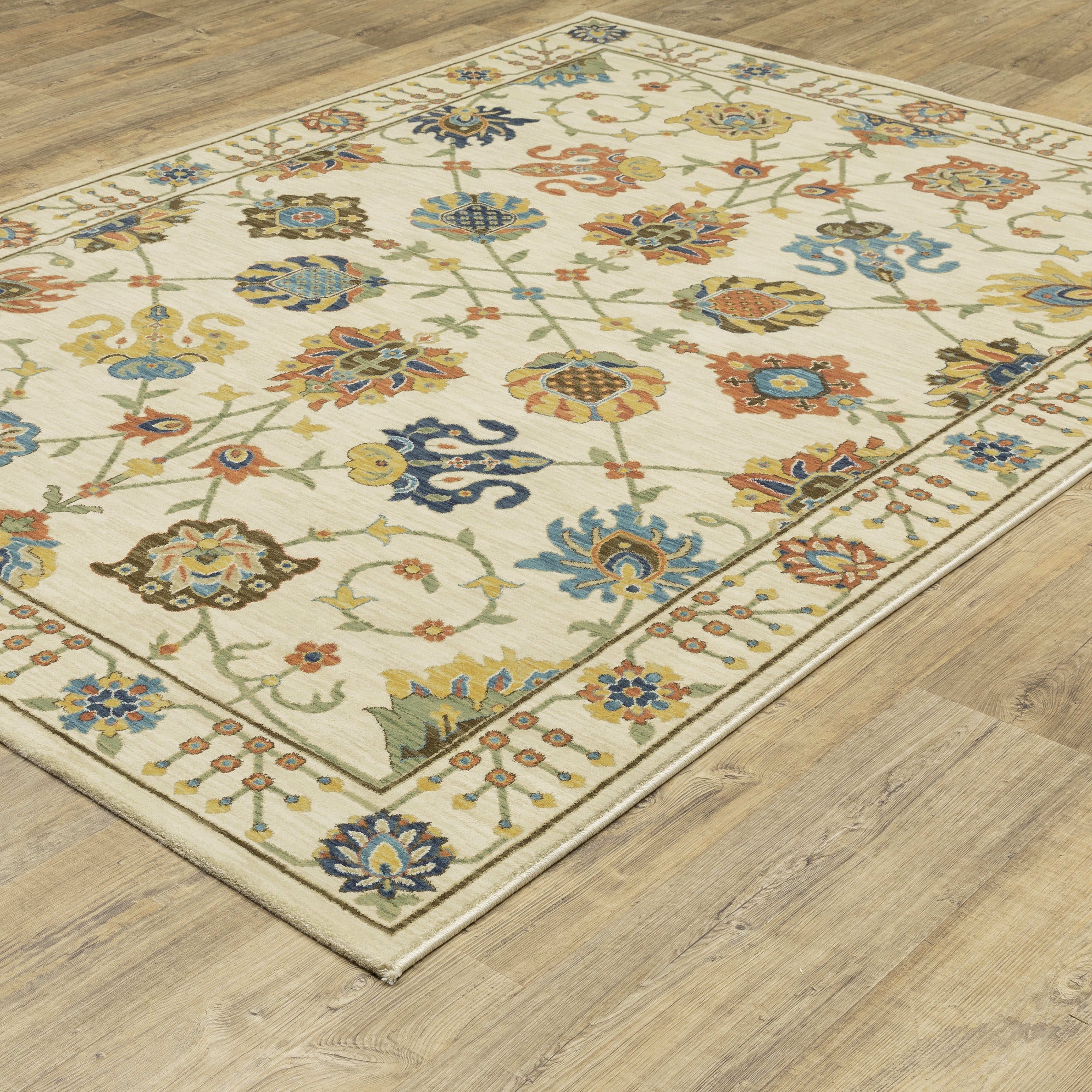 Oriental Weavers Francesca FR01G Ivory/Multi Area Rug