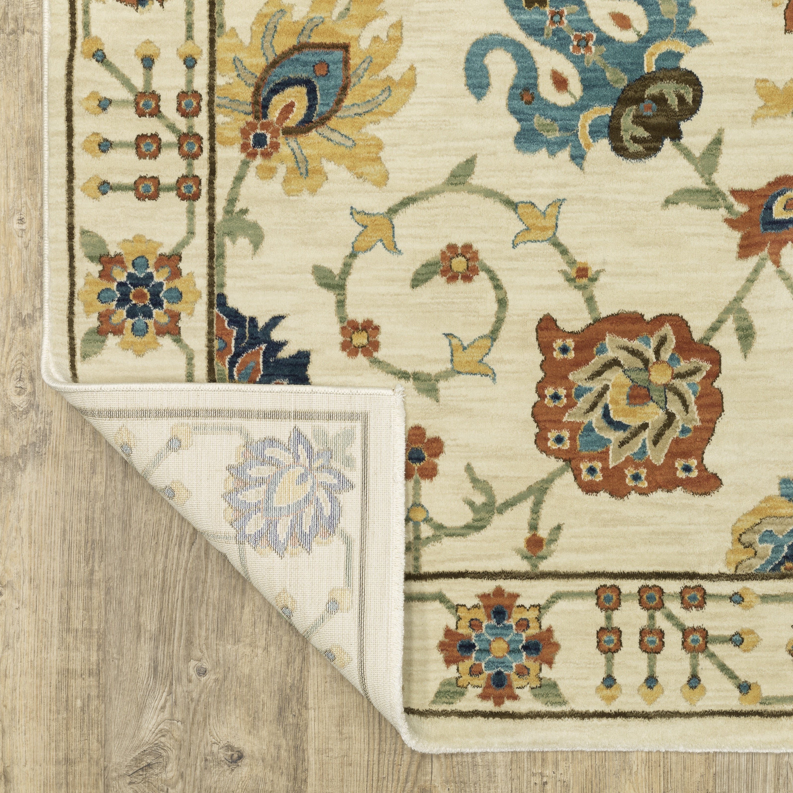 Oriental Weavers Francesca FR01G Ivory/Multi Area Rug