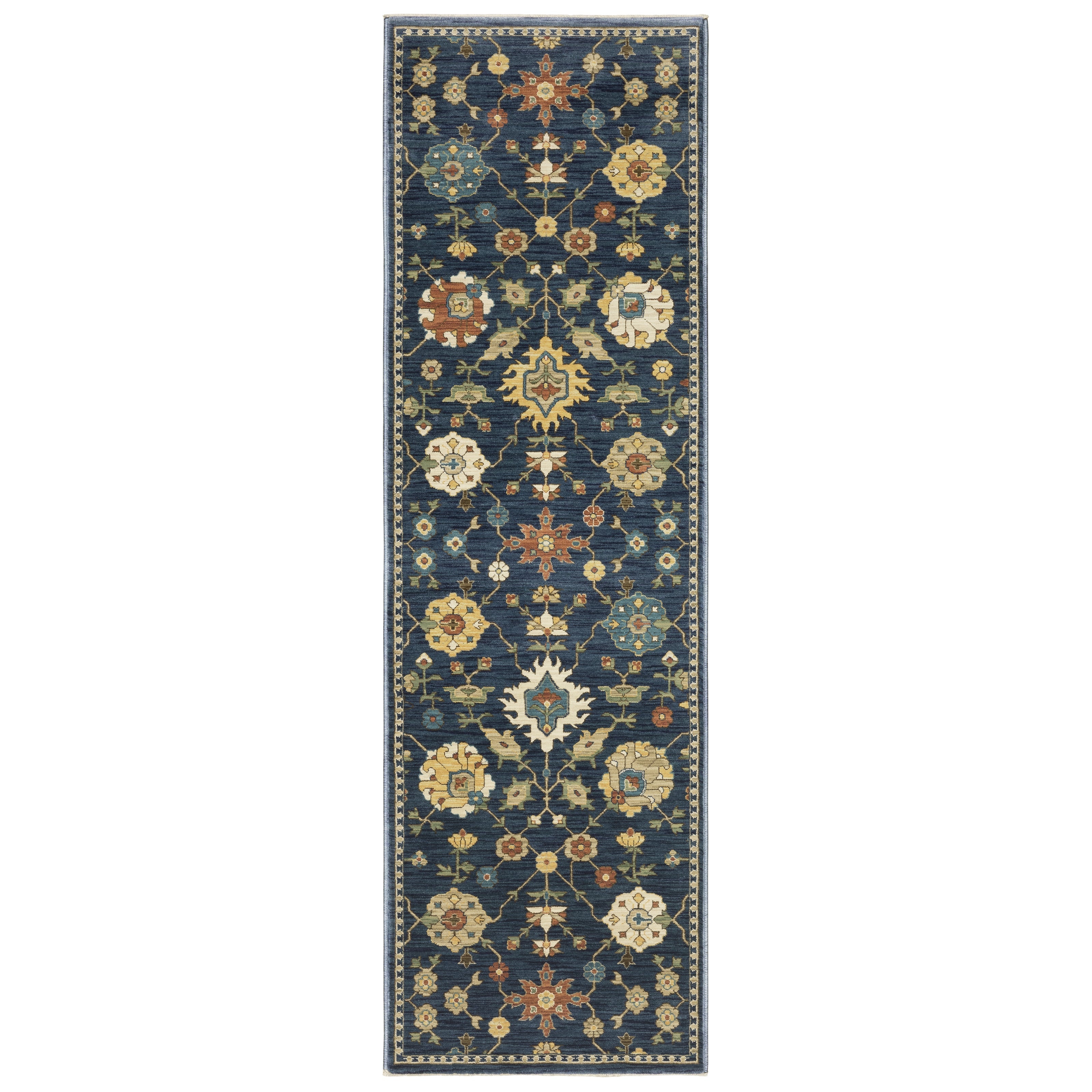 Oriental Weavers Francesca FR02L Blue/Multi Area Rug