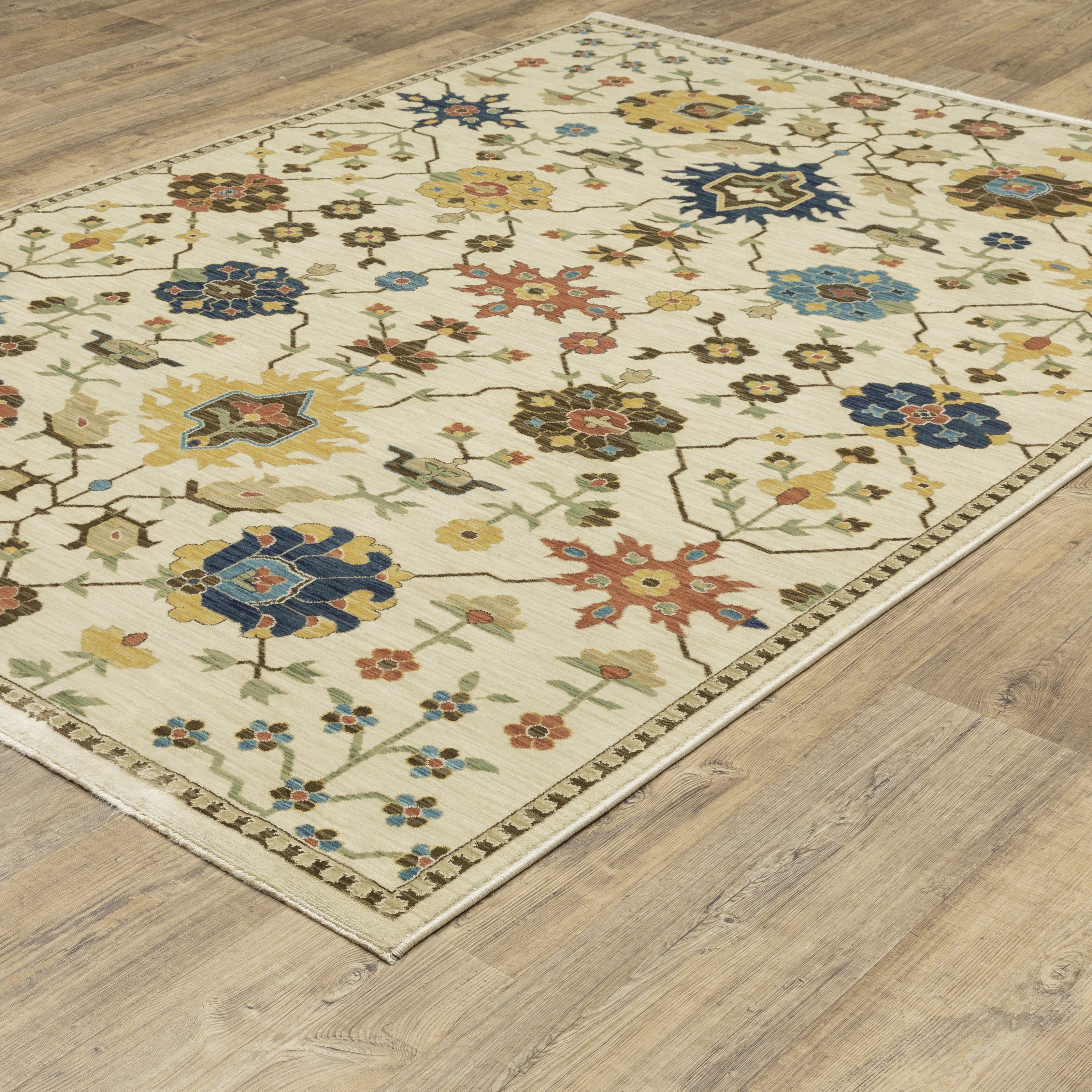 Oriental Weavers Francesca FR02M Ivory/Multi Area Rug