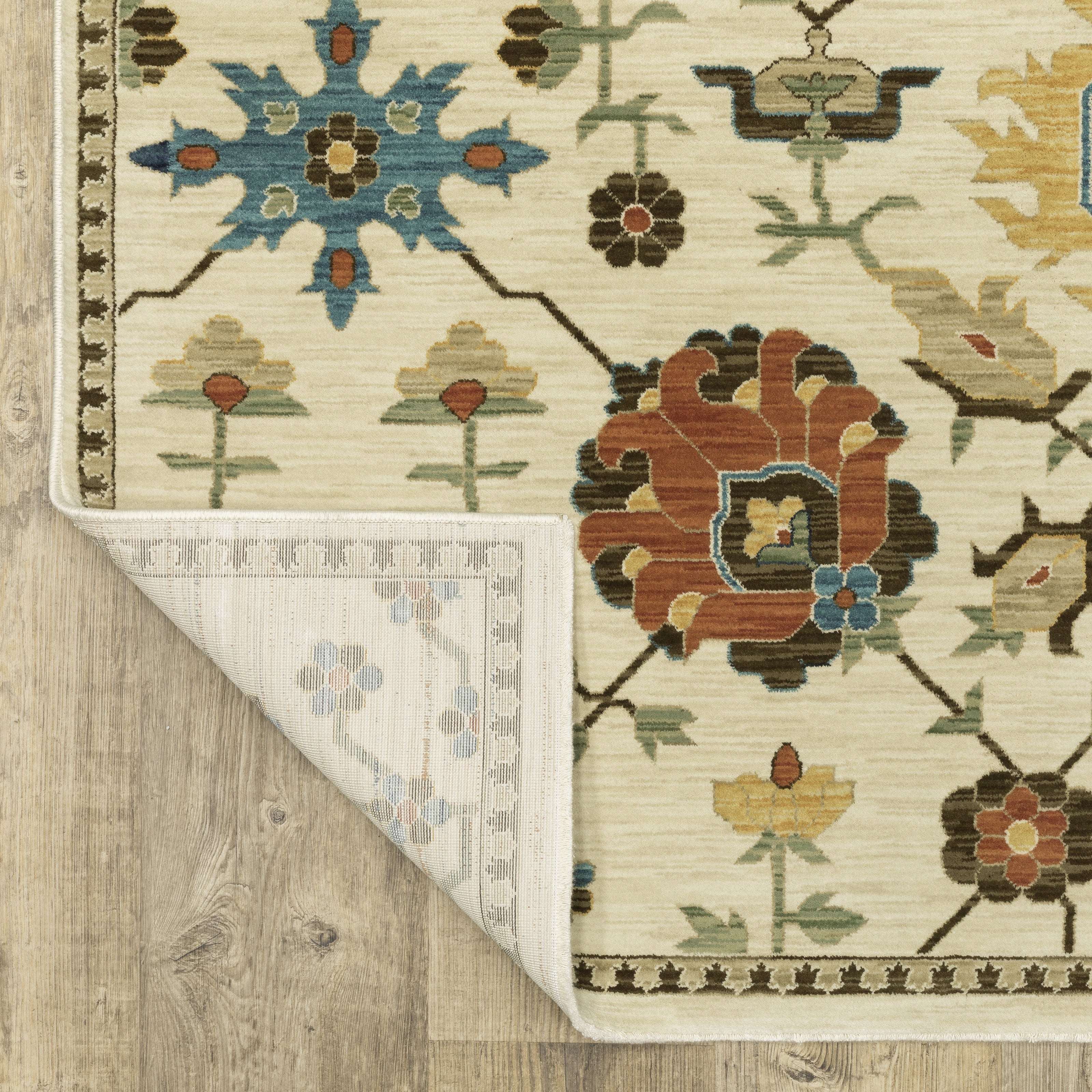Oriental Weavers Francesca FR02M Ivory/Multi Area Rug