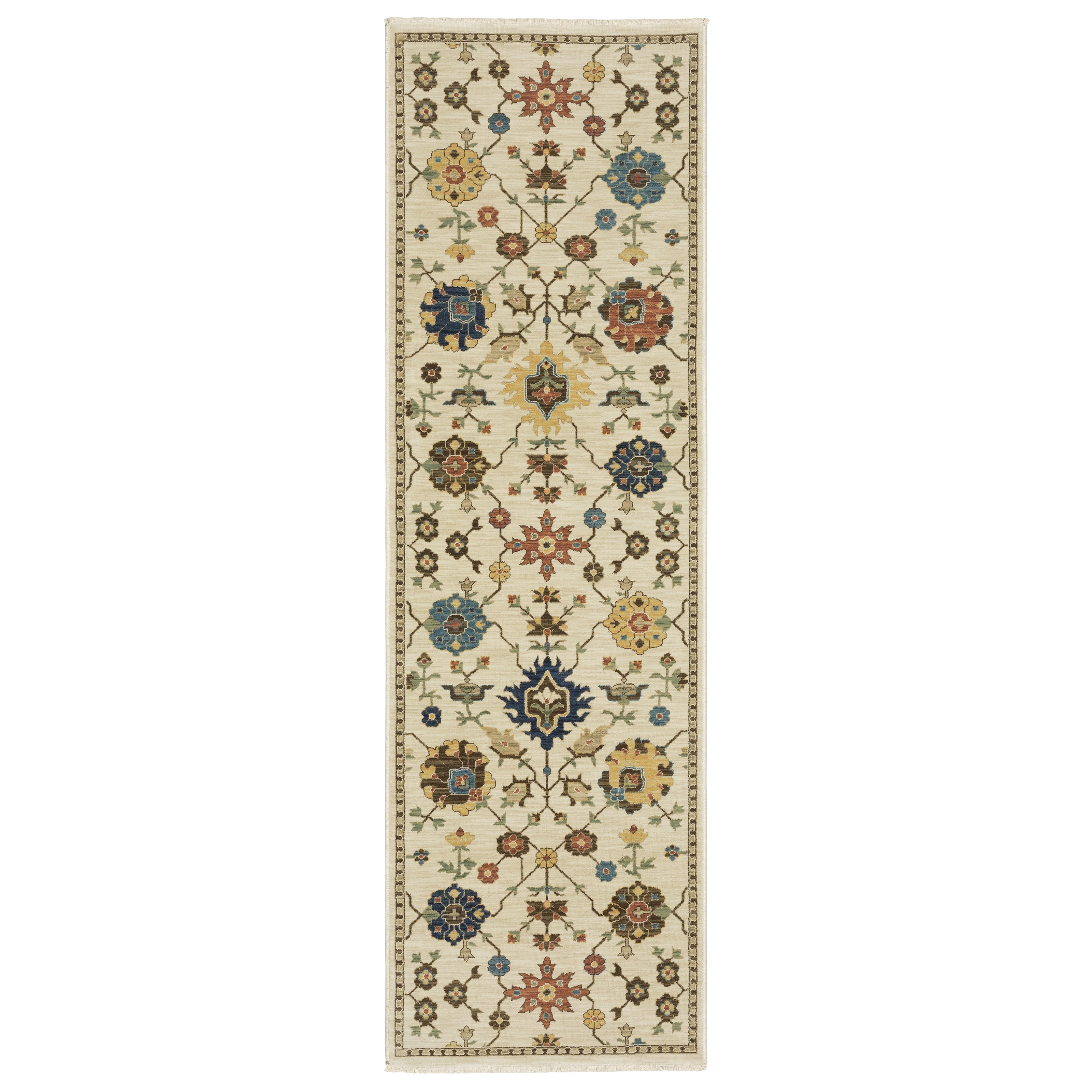 Oriental Weavers Francesca FR02M Ivory/Multi Area Rug