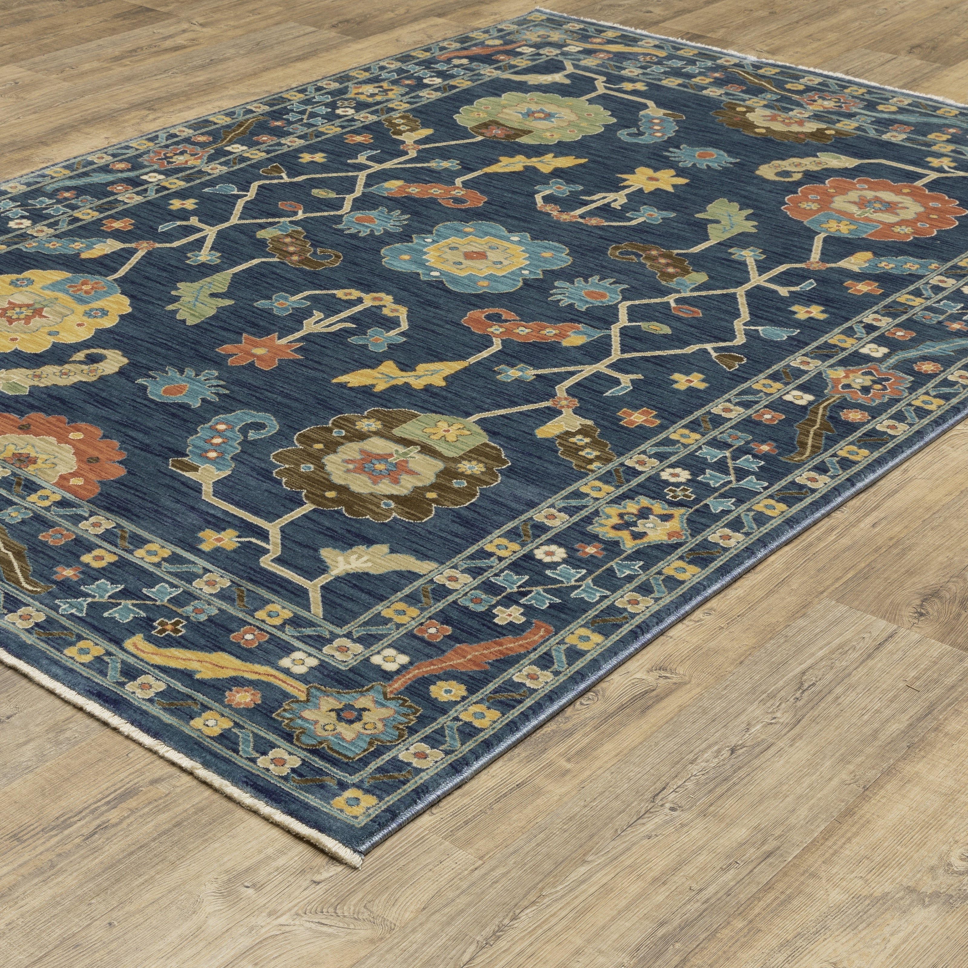 Oriental Weavers Francesca FR03F Blue/Multi Area Rug