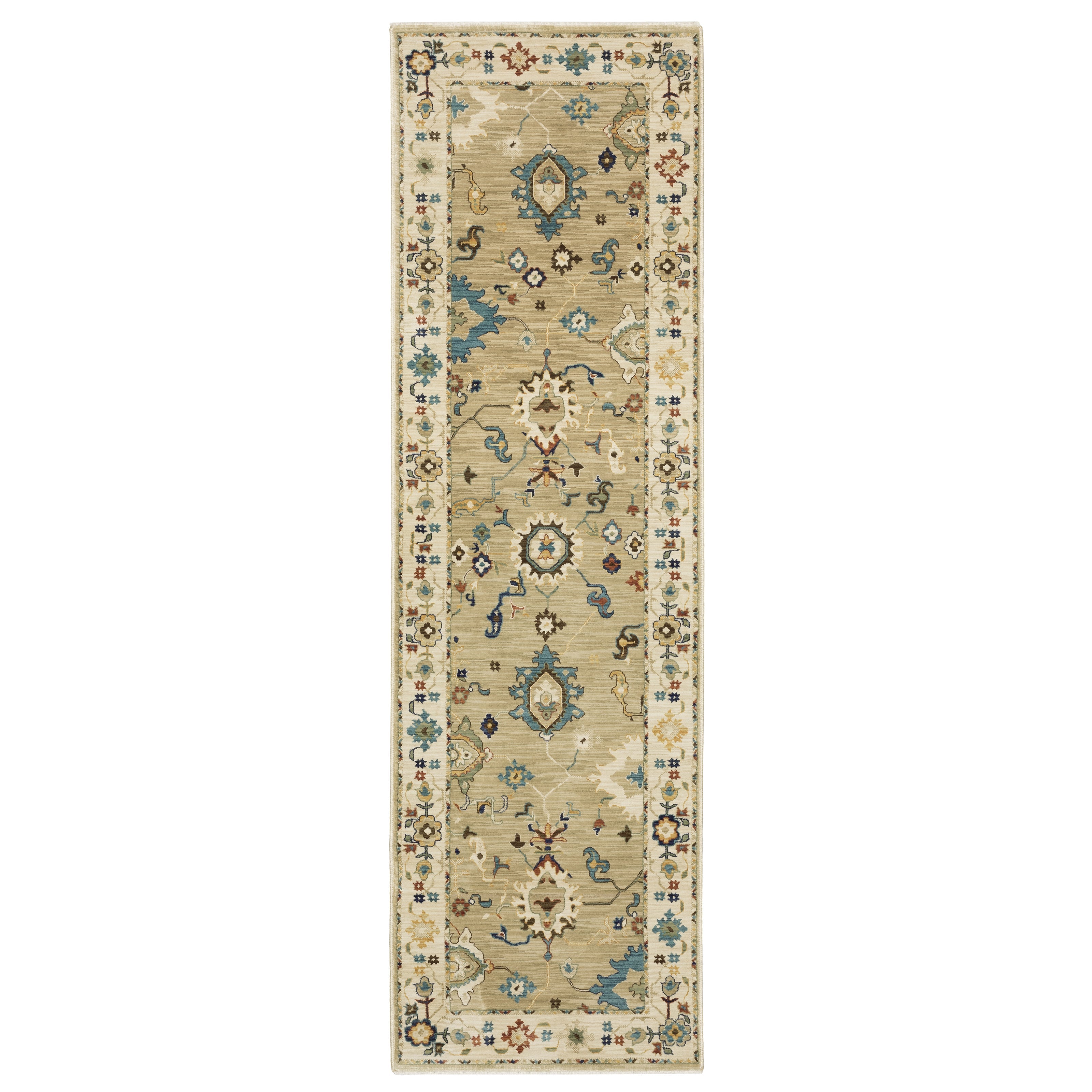 Oriental Weavers Francesca FR04E Beige/Multi Area Rug