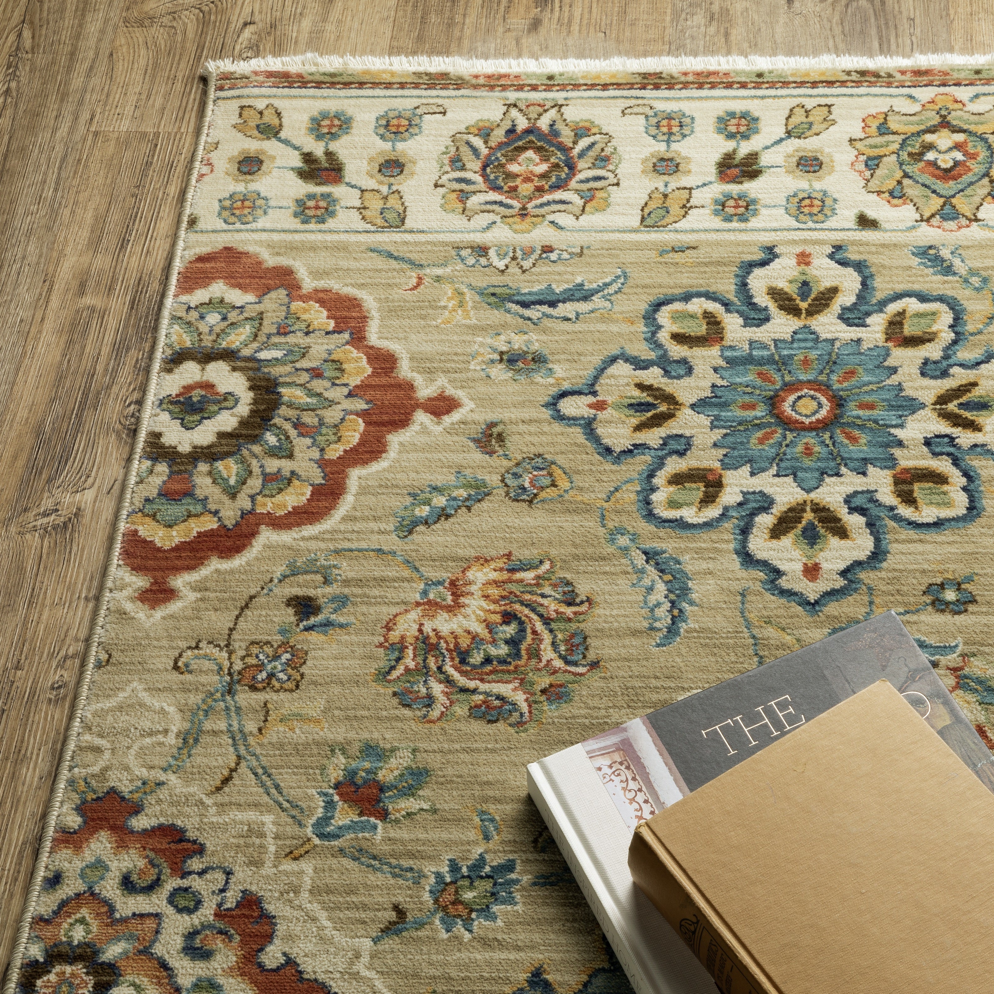 Oriental Weavers Francesca FR05D Beige/Multi Area Rug