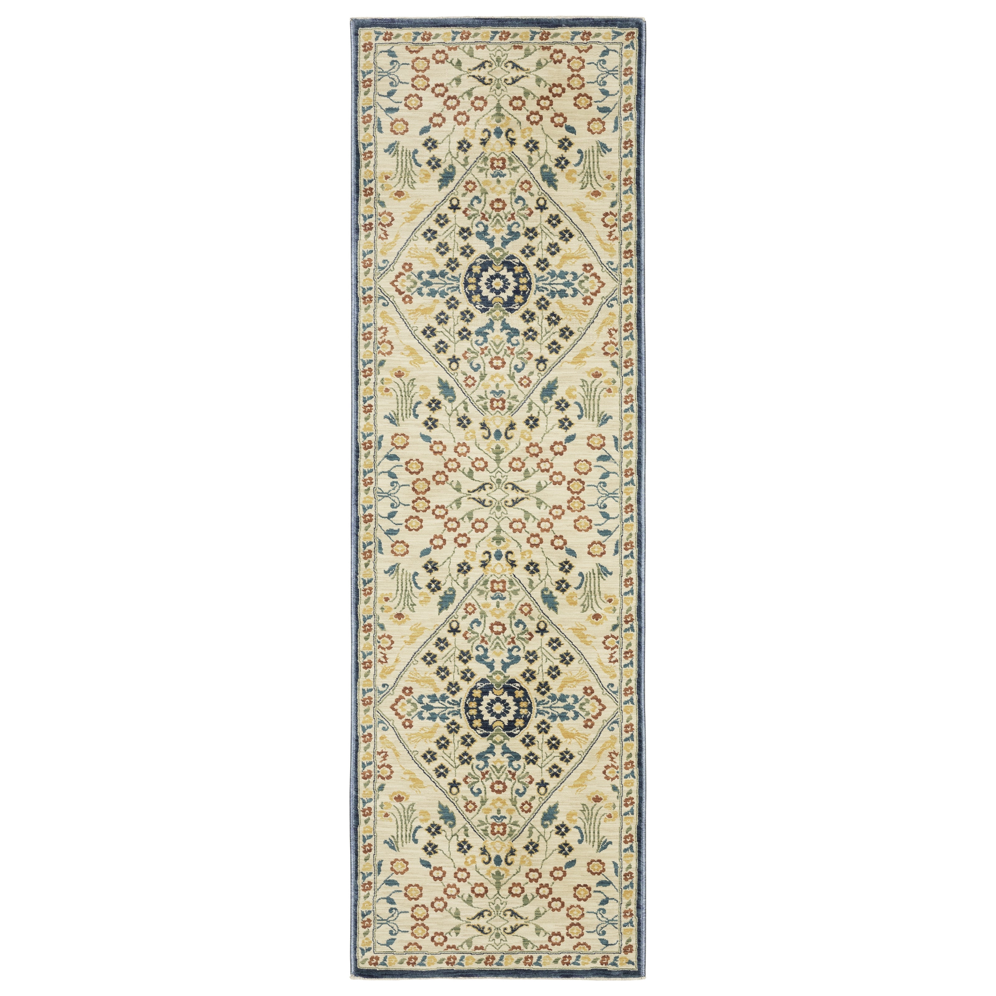 Oriental Weavers Francesca FR06B Ivory/Multi Area Rug