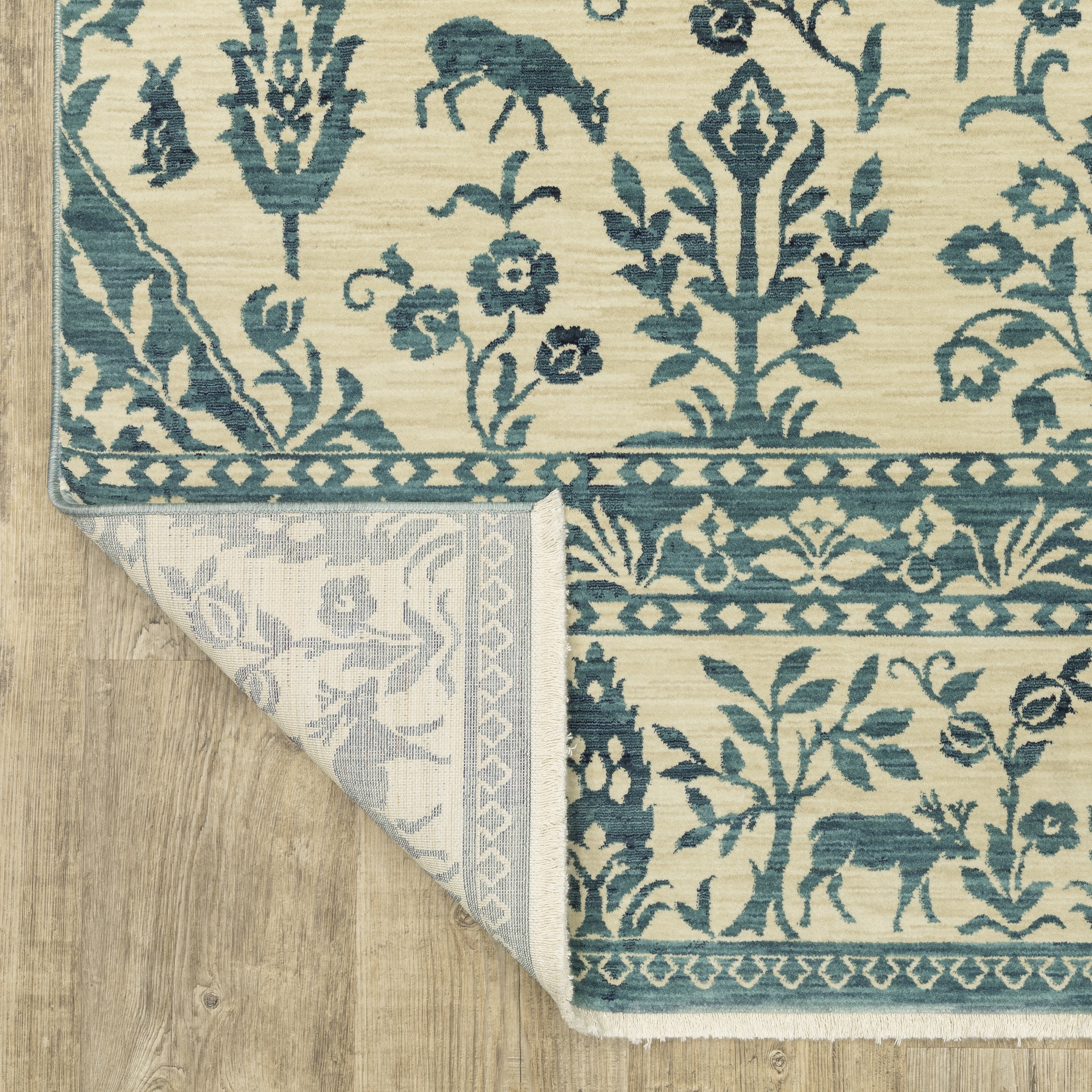 Oriental Weavers Francesca FR08H Blue/Ivory Area Rug