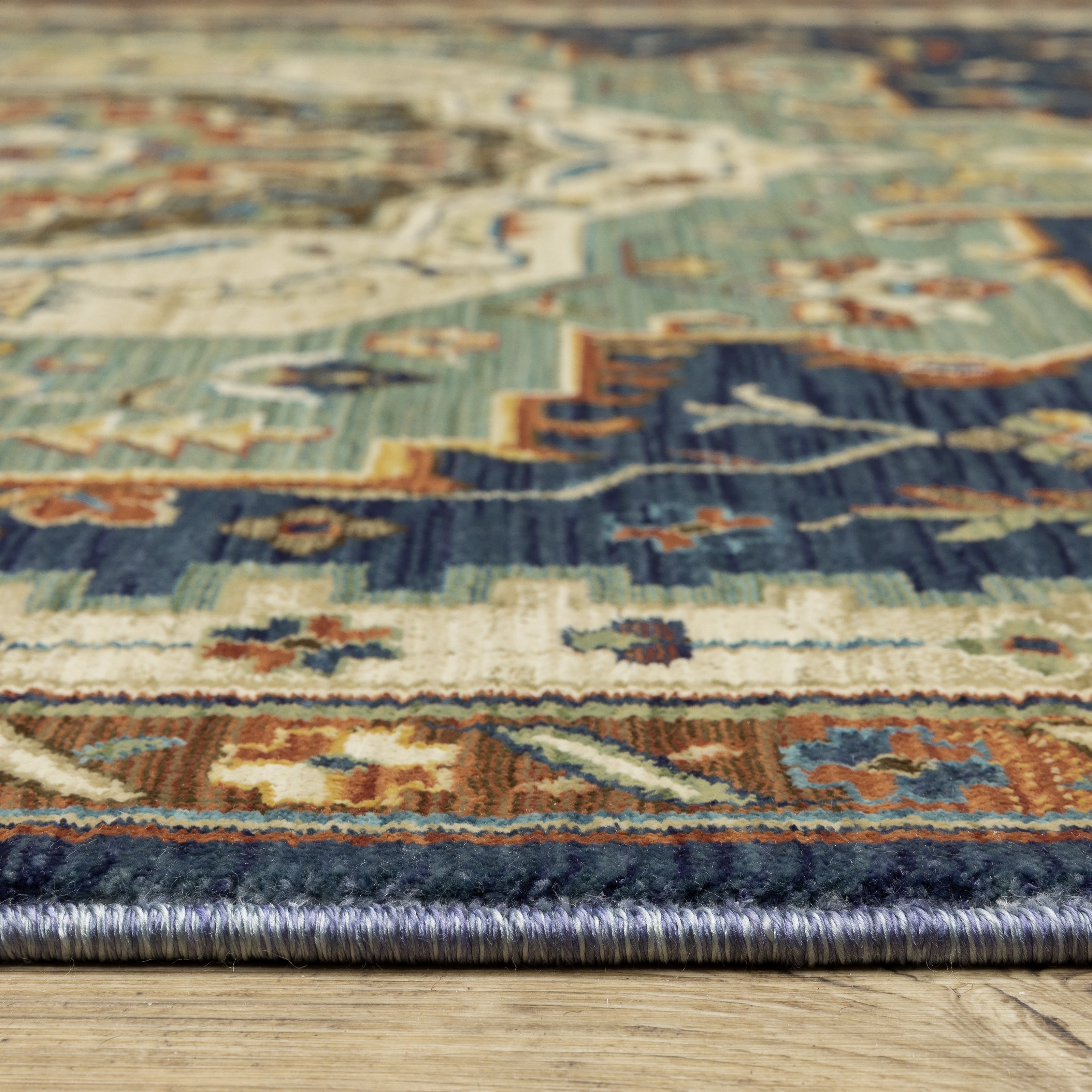 Oriental Weavers Francesca FR09F Blue/Multi Area Rug