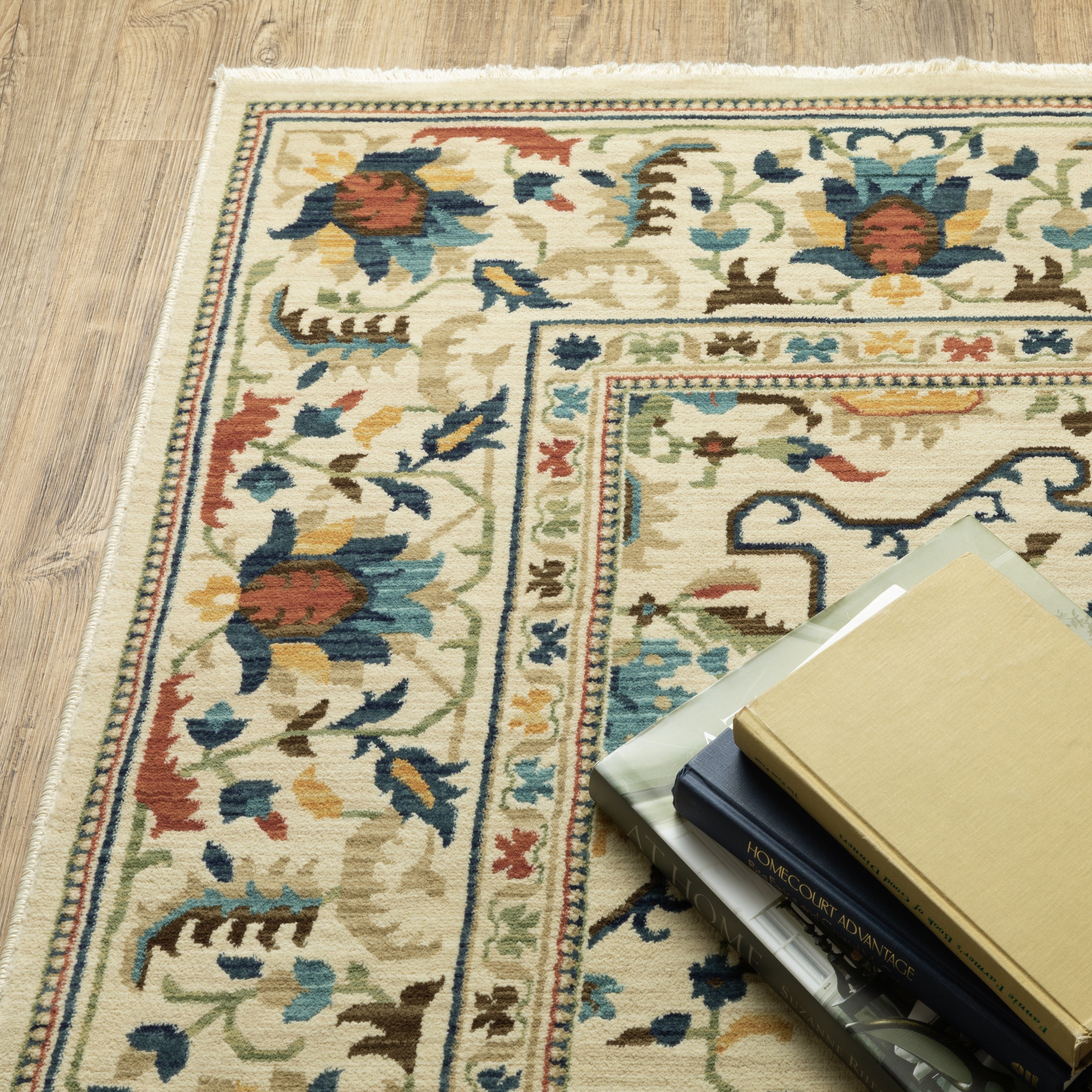 Oriental Weavers Francesca FR10A Ivory/Multi Area Rug