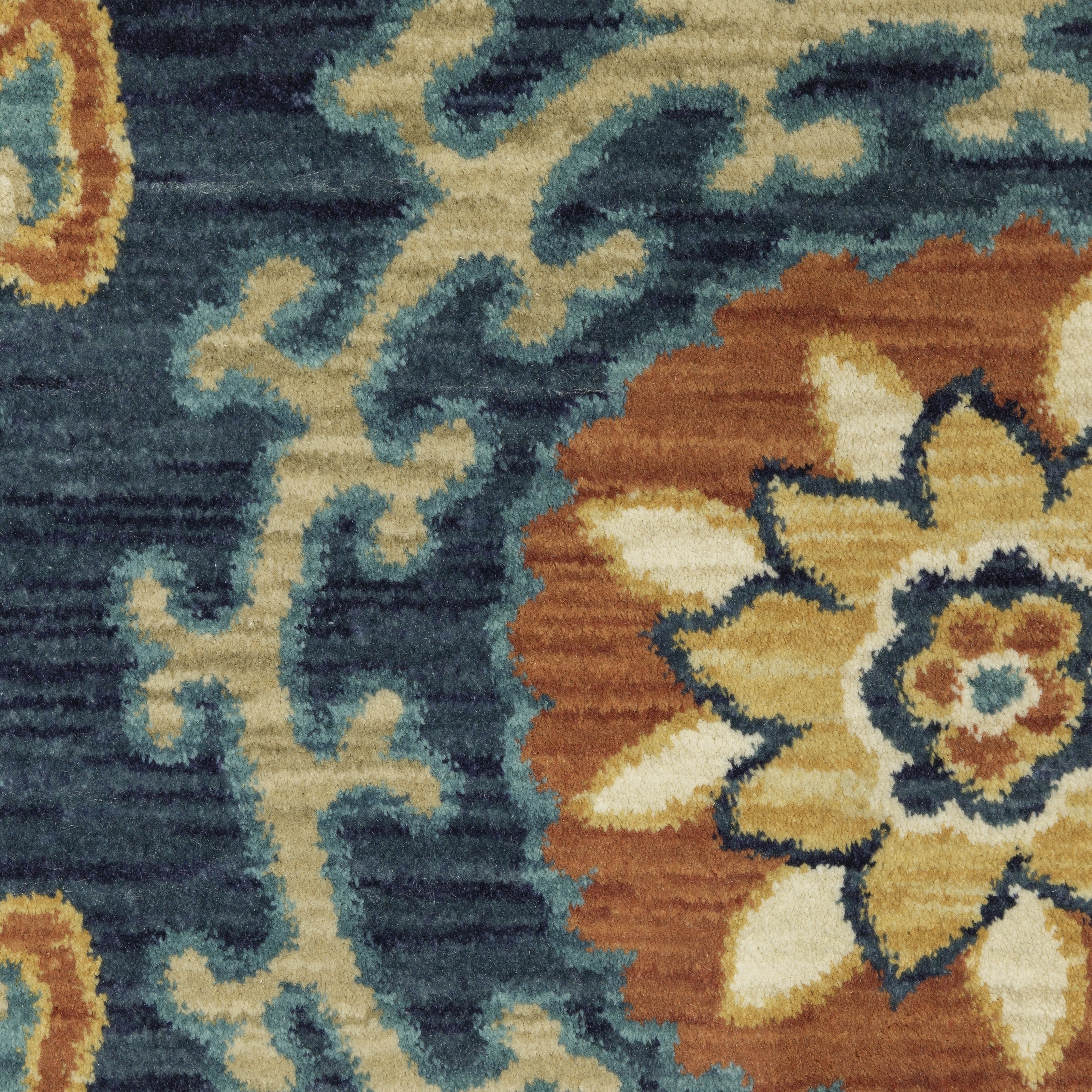 Oriental Weavers Francesca FR11B Blue/Rust Area Rug