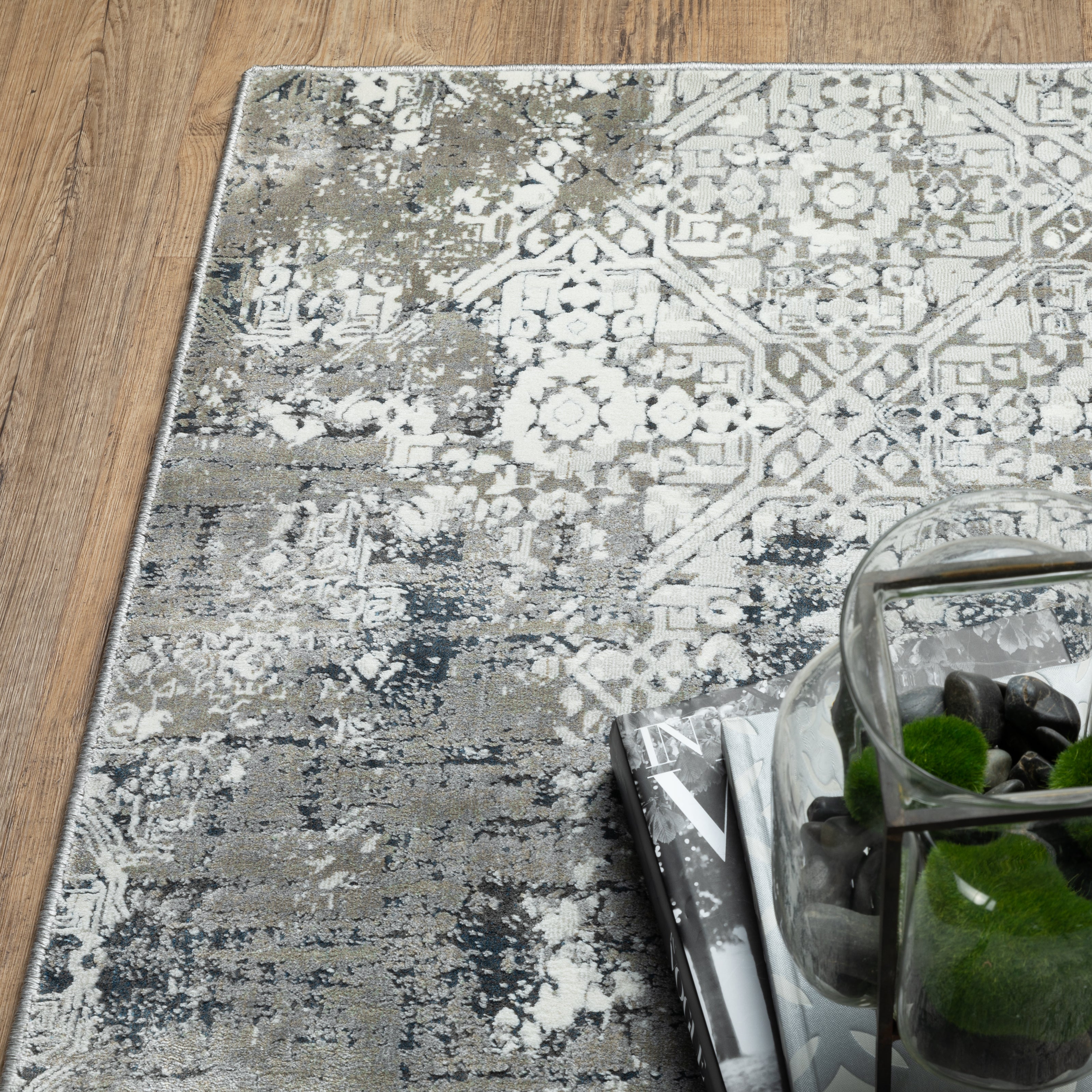 Oriental Weavers Gemini 2H Beige/Grey Area Rug