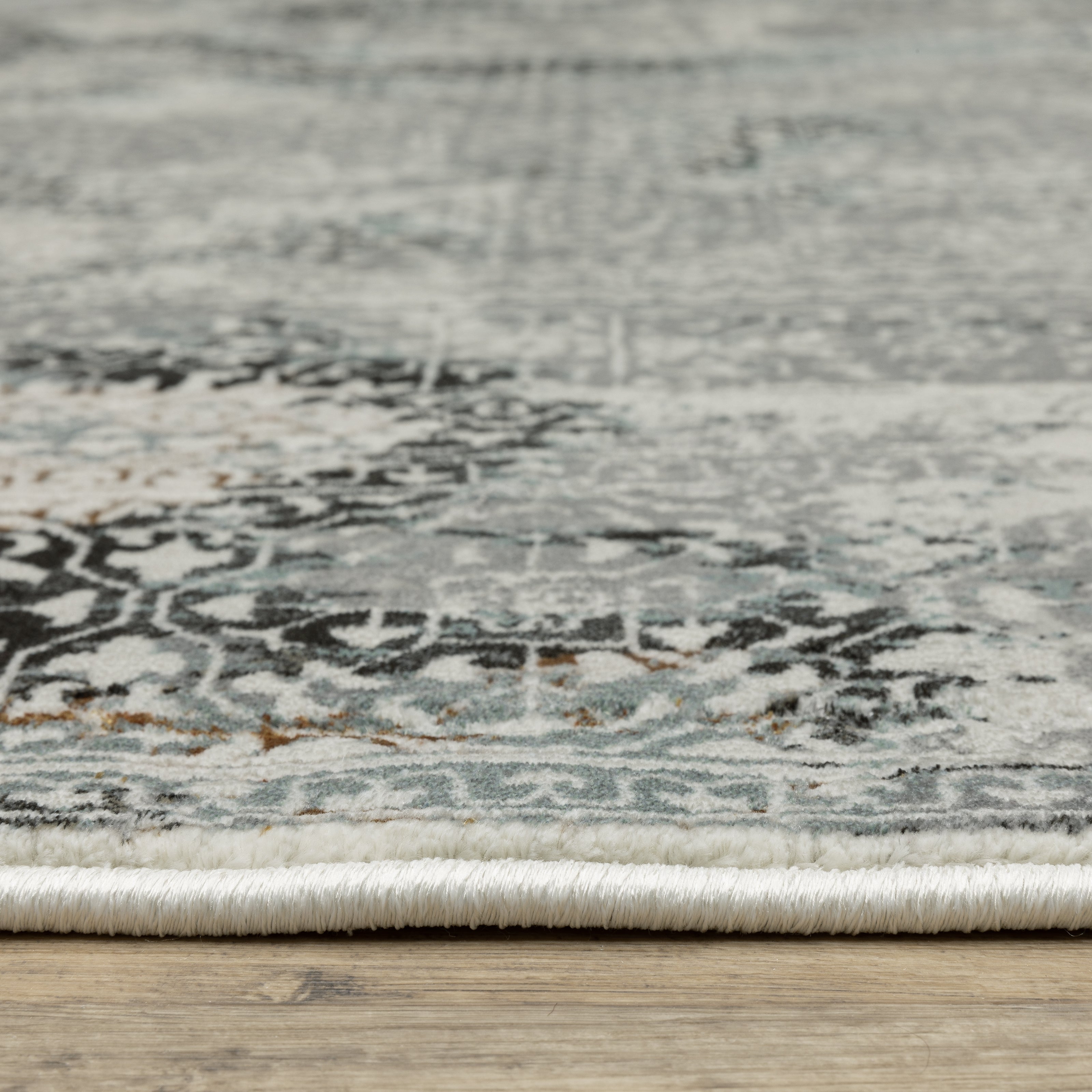 Oriental Weavers Gemini 4153F Grey/Multi Area Rug