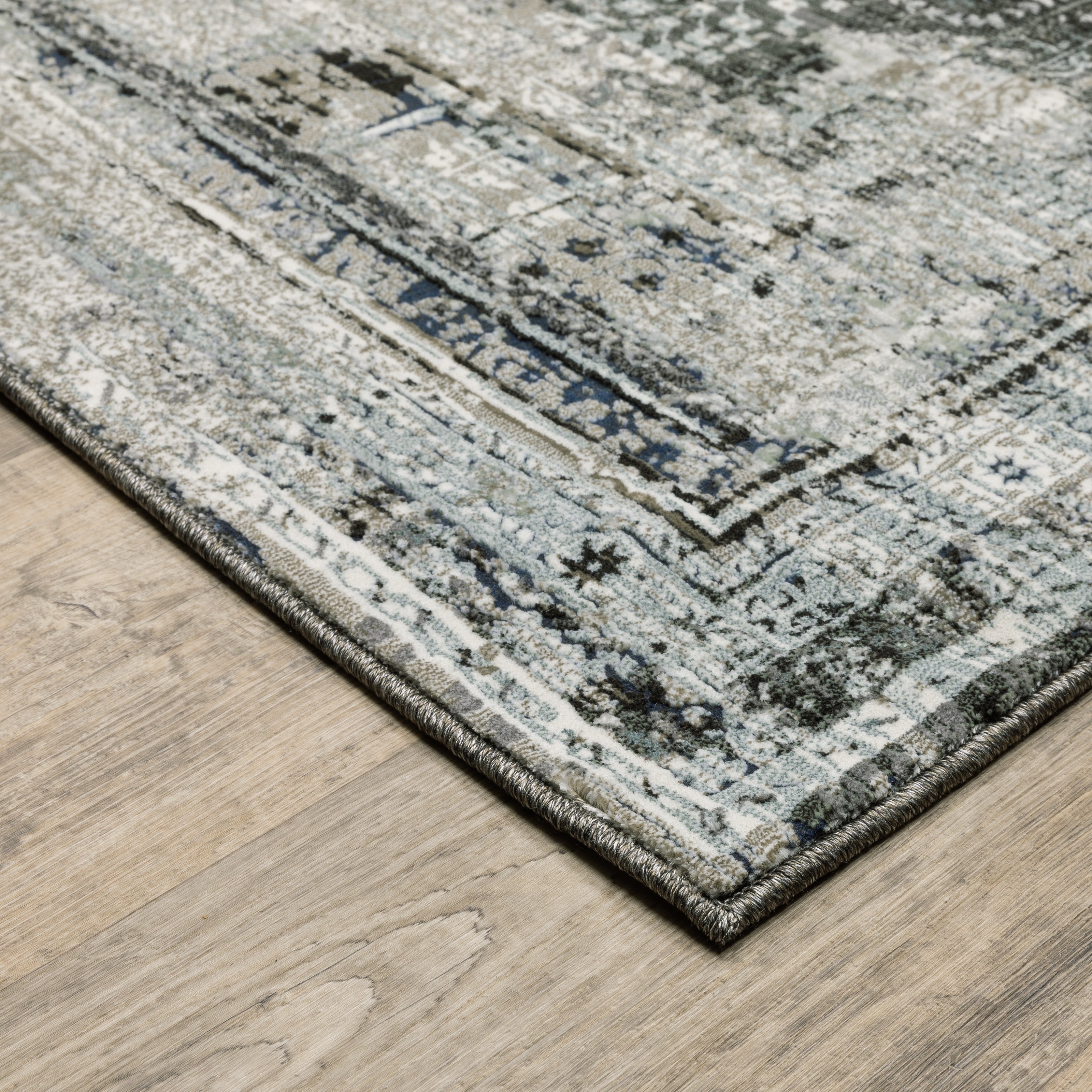 Oriental Weavers Gemini 70N Charcoal/Grey Area Rug