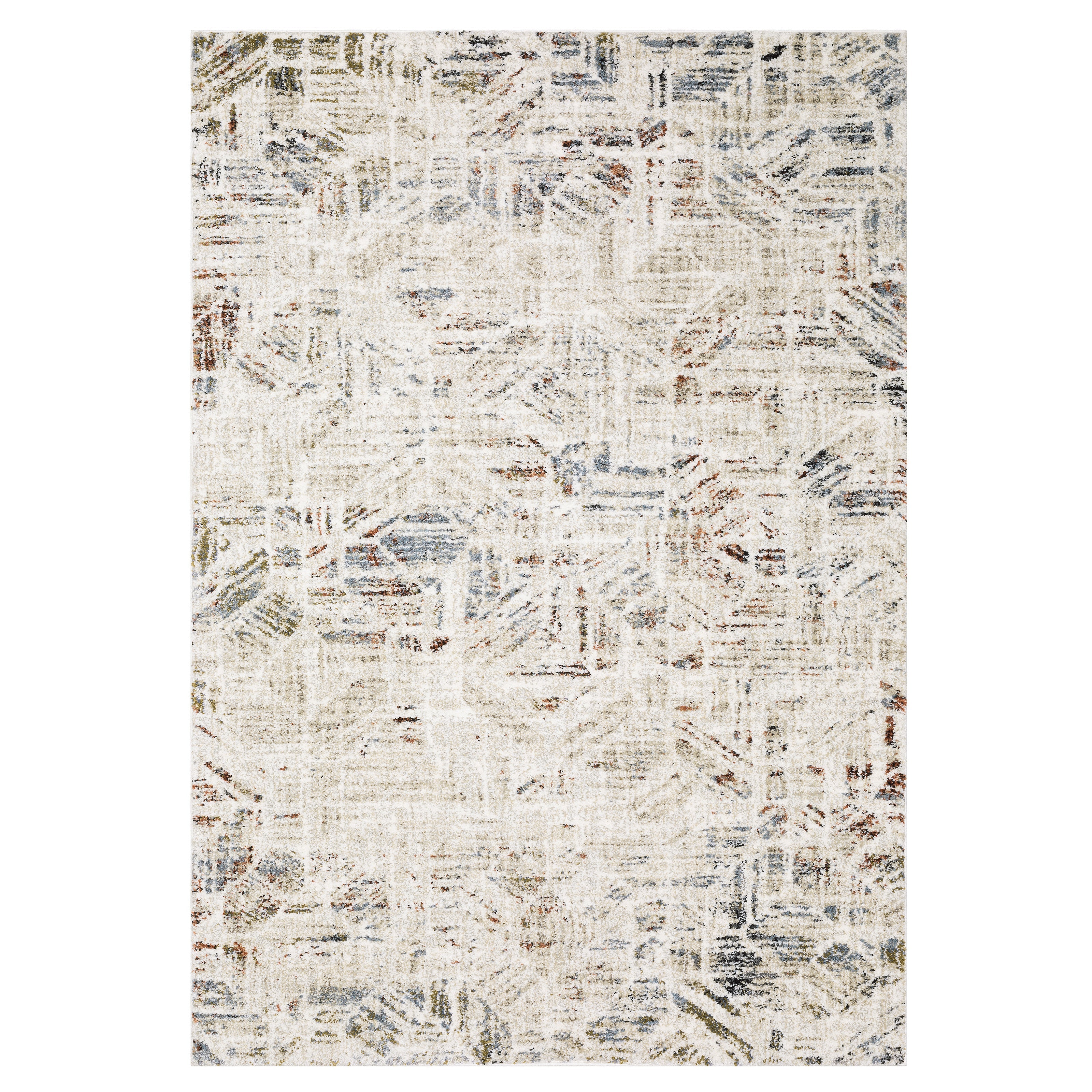 Oriental Weavers Gemma GEM08 Beige/Multi Area Rug